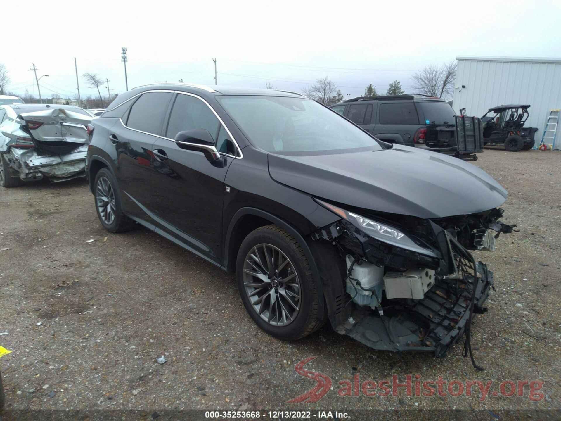 2T2YZMDAXLC223011 2020 LEXUS RX