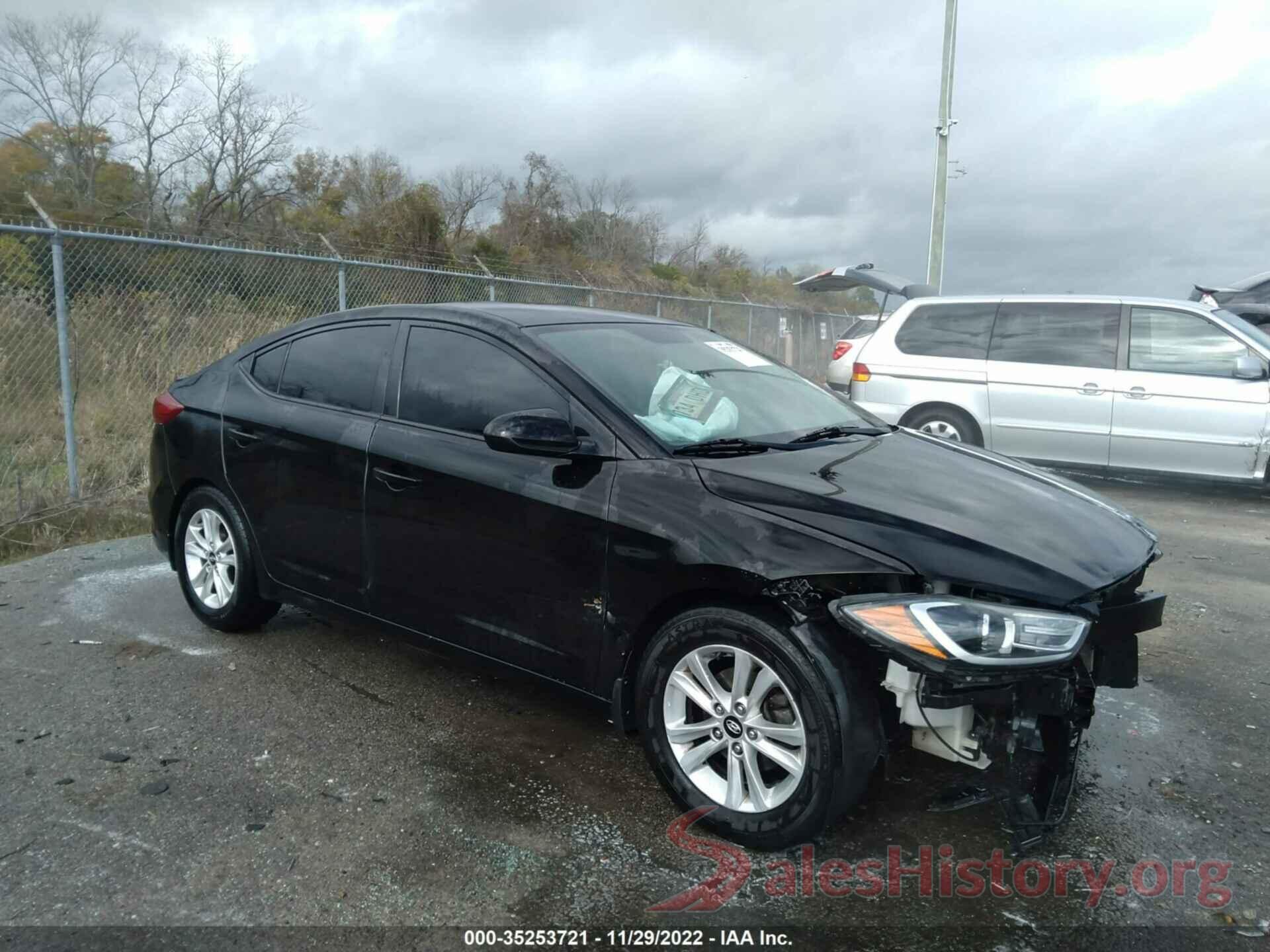 KMHD74LF9JU562974 2018 HYUNDAI ELANTRA