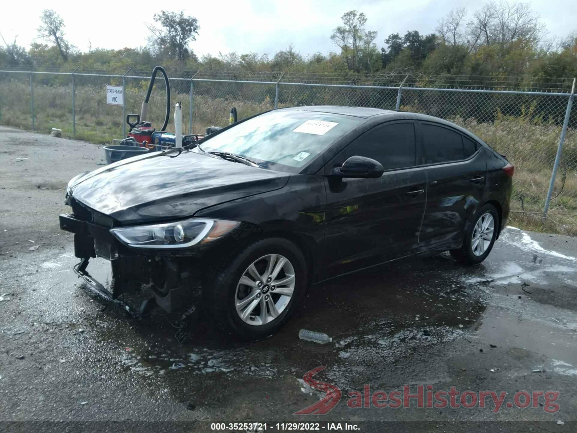 KMHD74LF9JU562974 2018 HYUNDAI ELANTRA