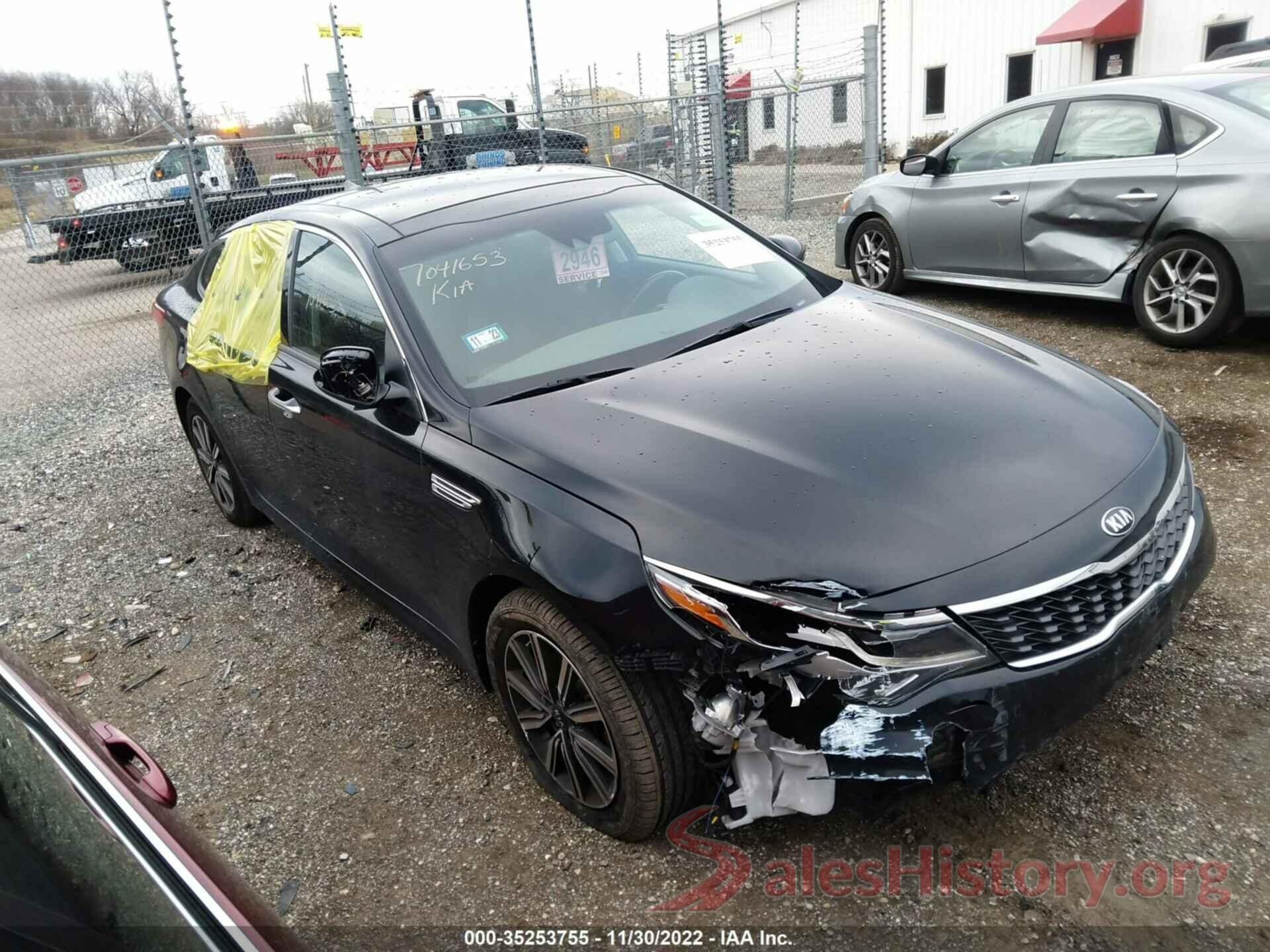 5XXGT4L31KG322408 2019 KIA OPTIMA