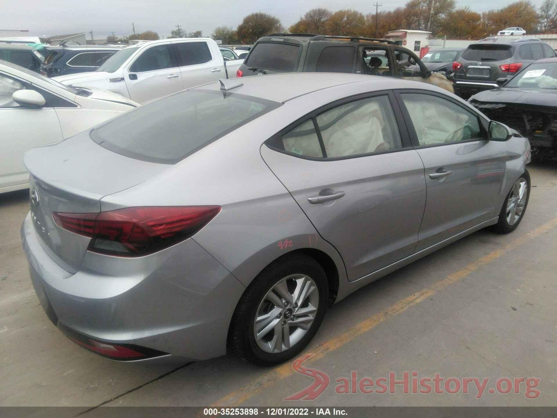 5NPD84LF4LH583083 2020 HYUNDAI ELANTRA