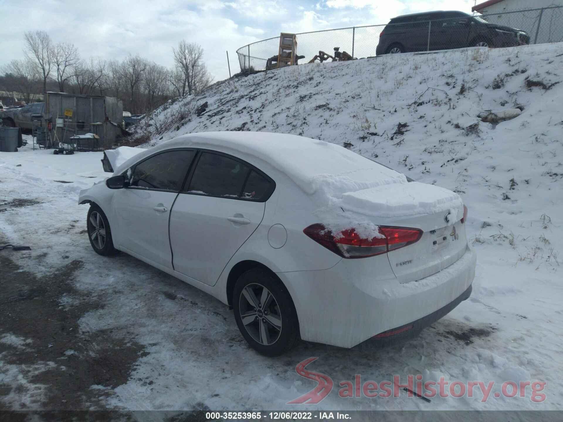 3KPFL4A73JE169250 2018 KIA FORTE