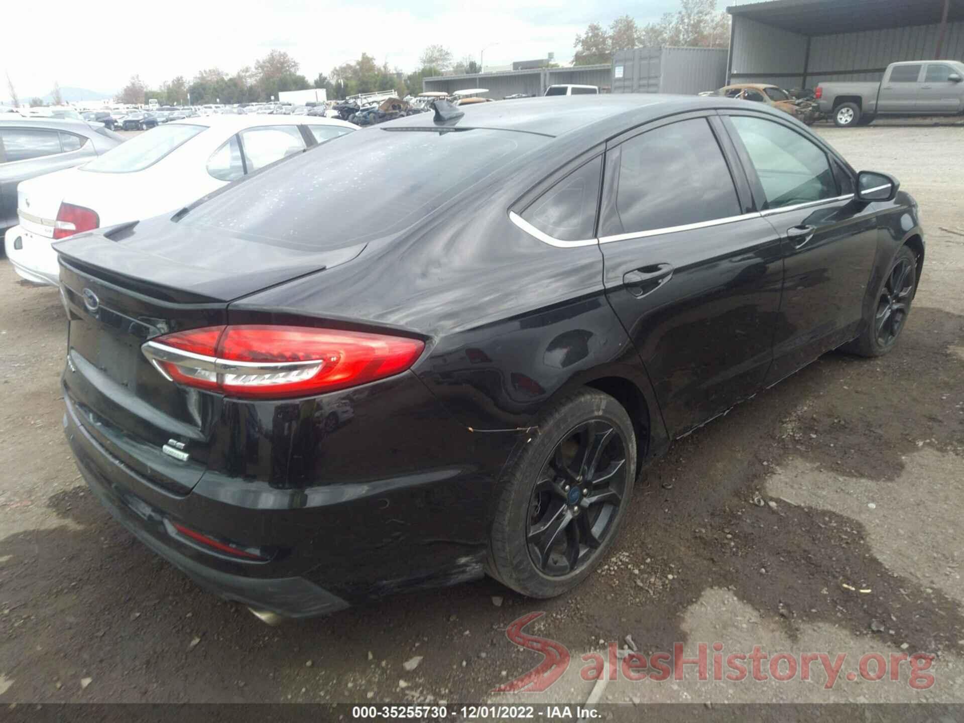 3FA6P0HD7KR104264 2019 FORD FUSION