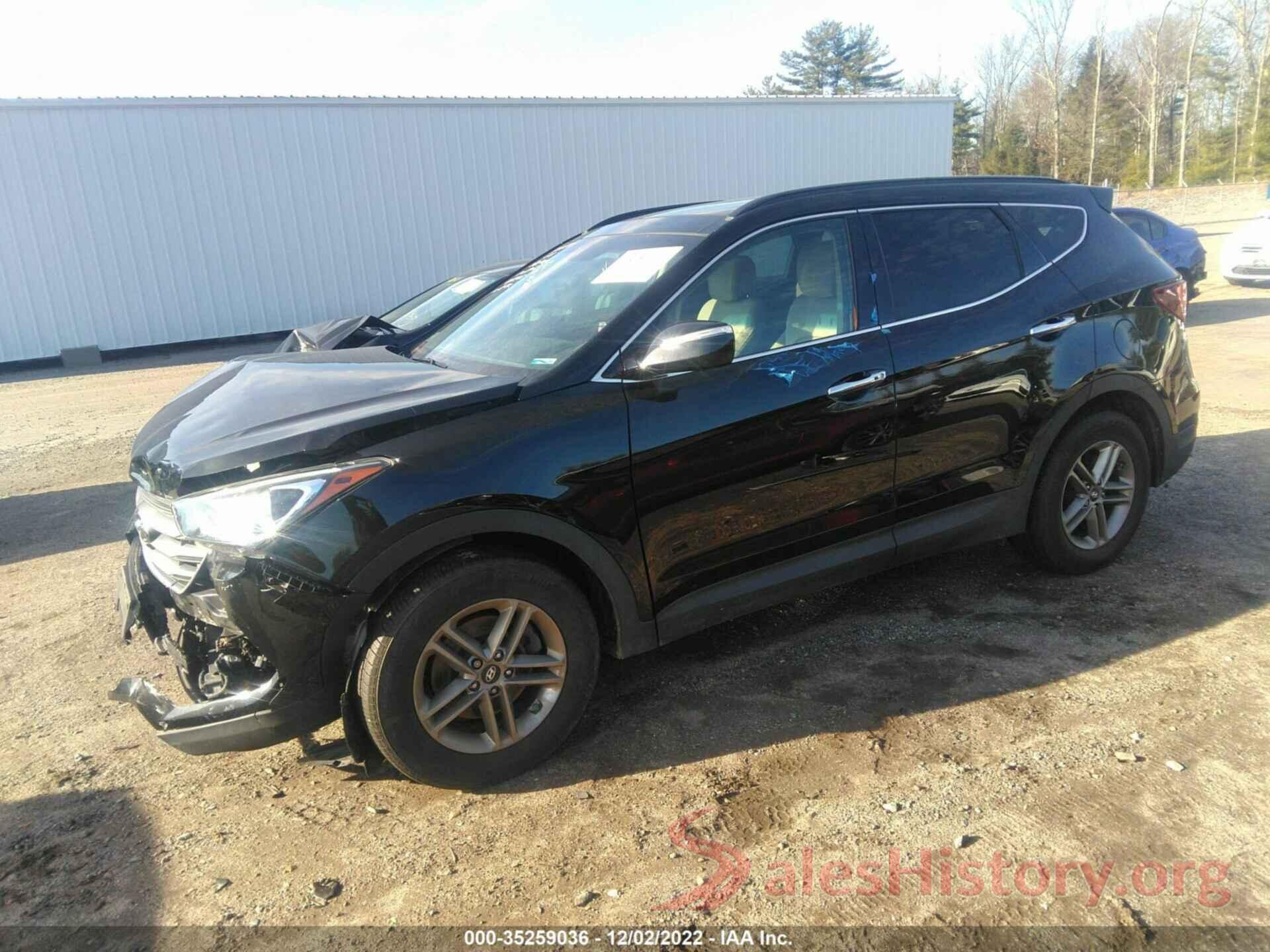 5XYZUDLB5HG470160 2017 HYUNDAI SANTA FE SPORT