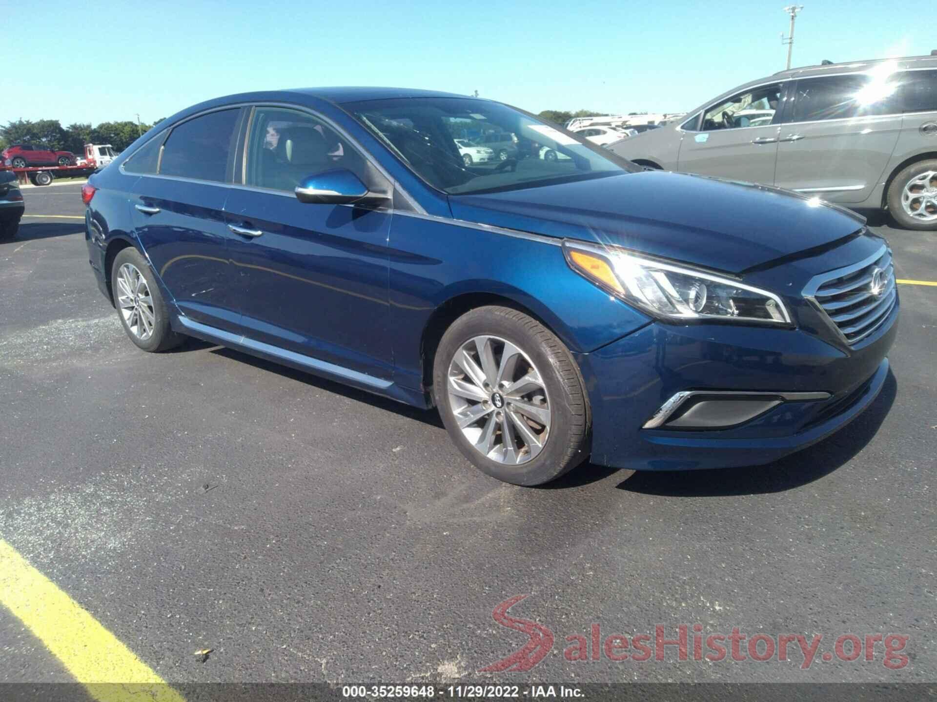 5NPE34AF6HH563169 2017 HYUNDAI SONATA