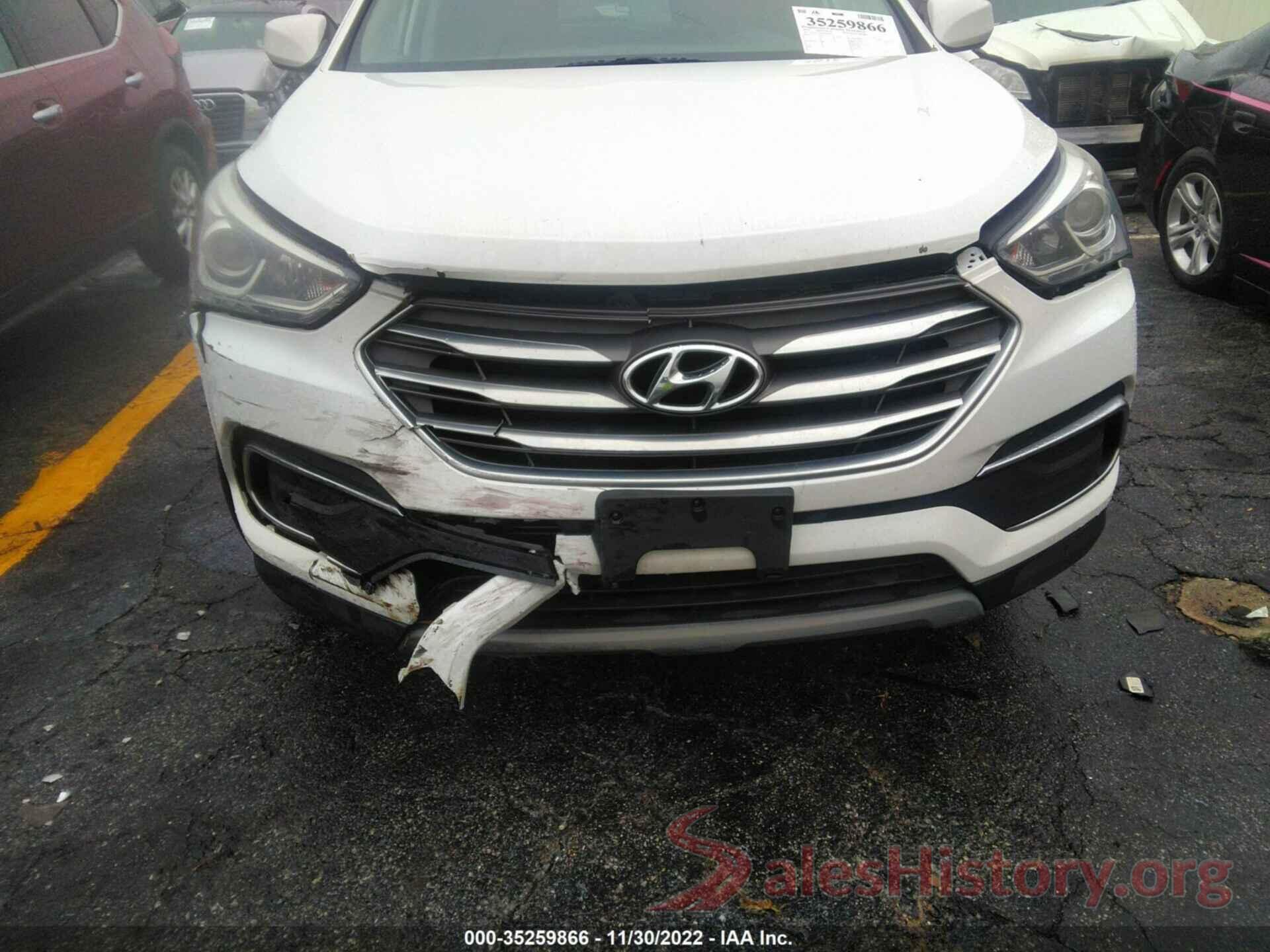 5NMZT3LB5JH086047 2018 HYUNDAI SANTA FE SPORT