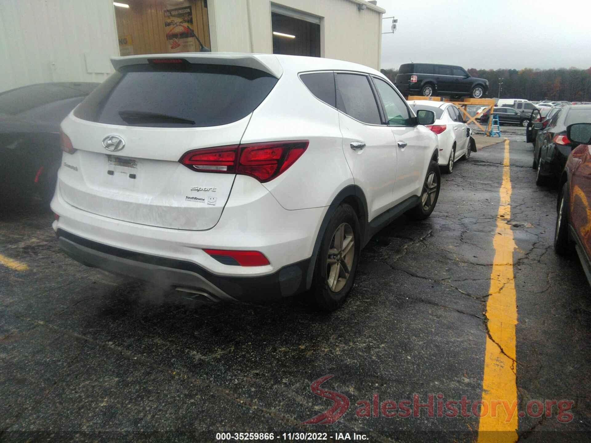 5NMZT3LB5JH086047 2018 HYUNDAI SANTA FE SPORT