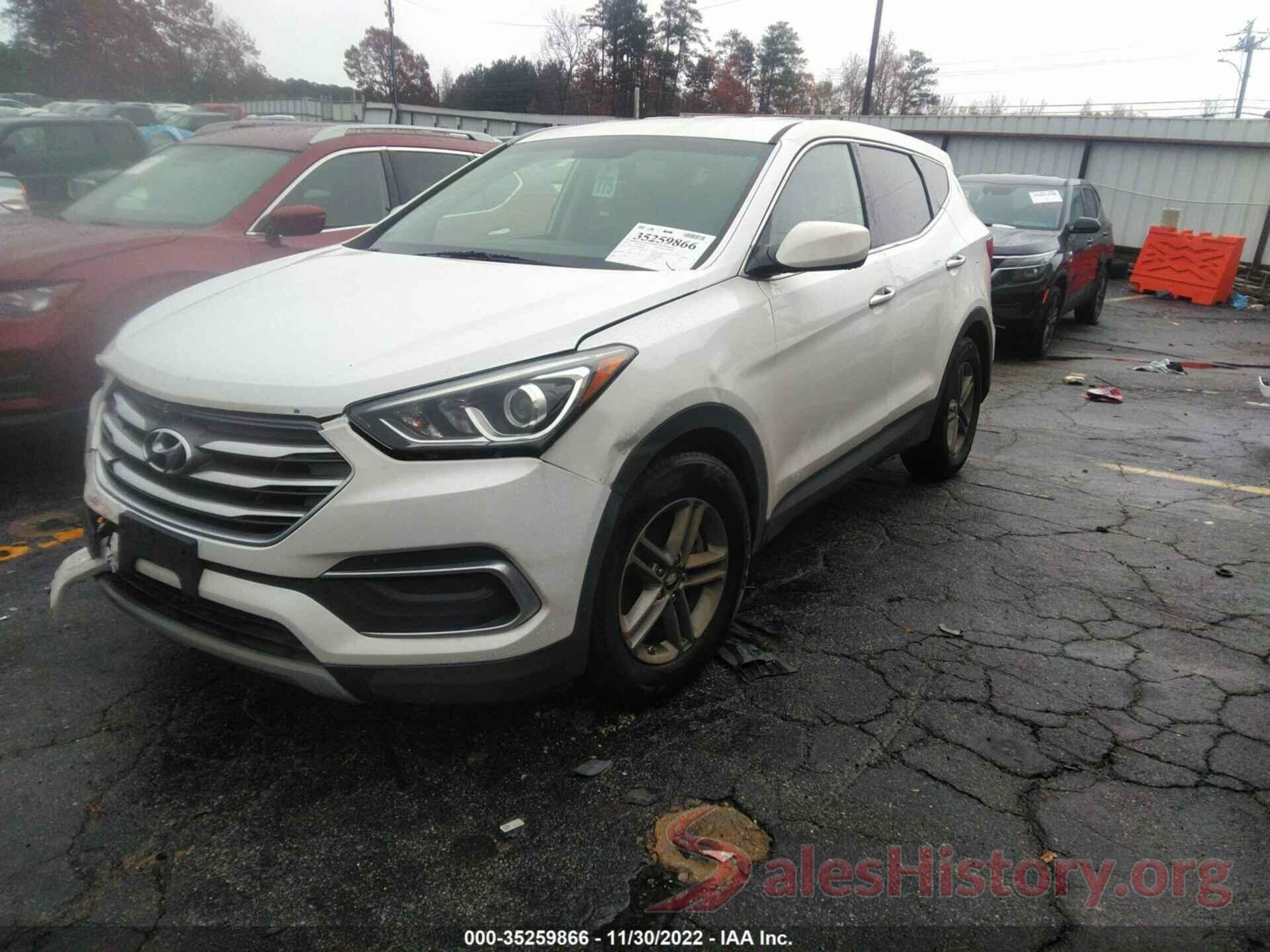 5NMZT3LB5JH086047 2018 HYUNDAI SANTA FE SPORT