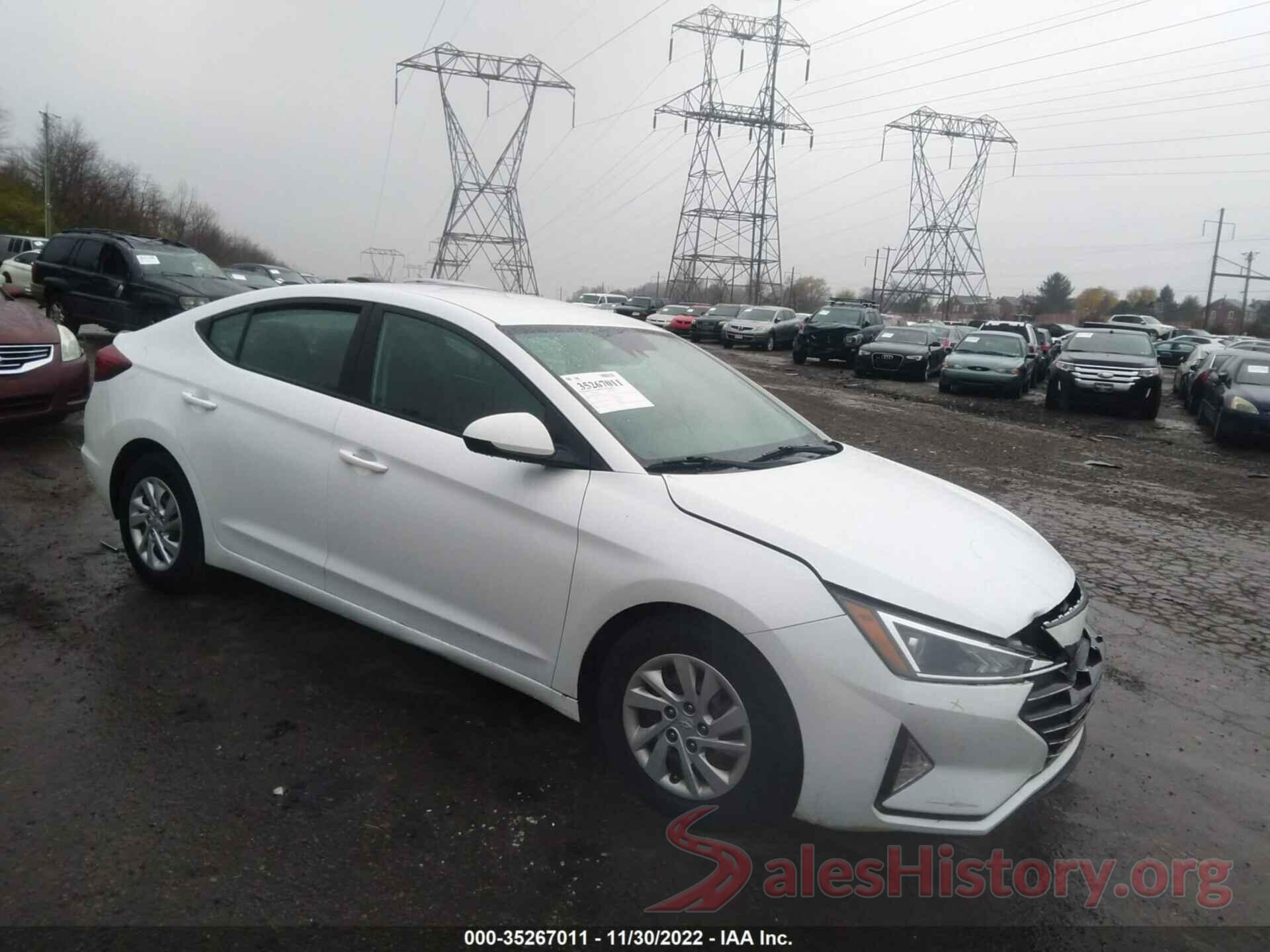 5NPD74LF8LH520829 2020 HYUNDAI ELANTRA