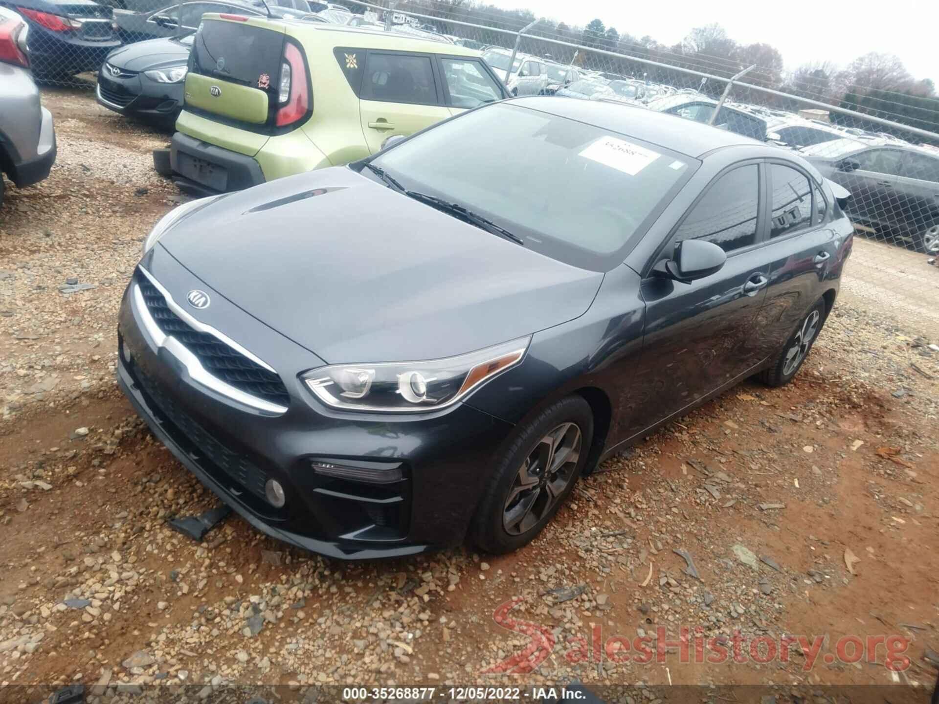 3KPF24AD7LE165147 2020 KIA FORTE