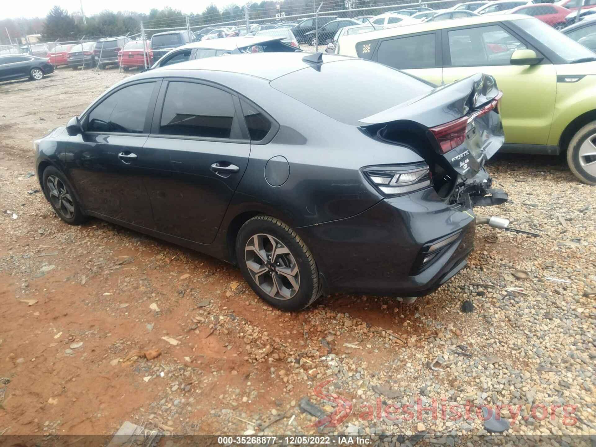 3KPF24AD7LE165147 2020 KIA FORTE