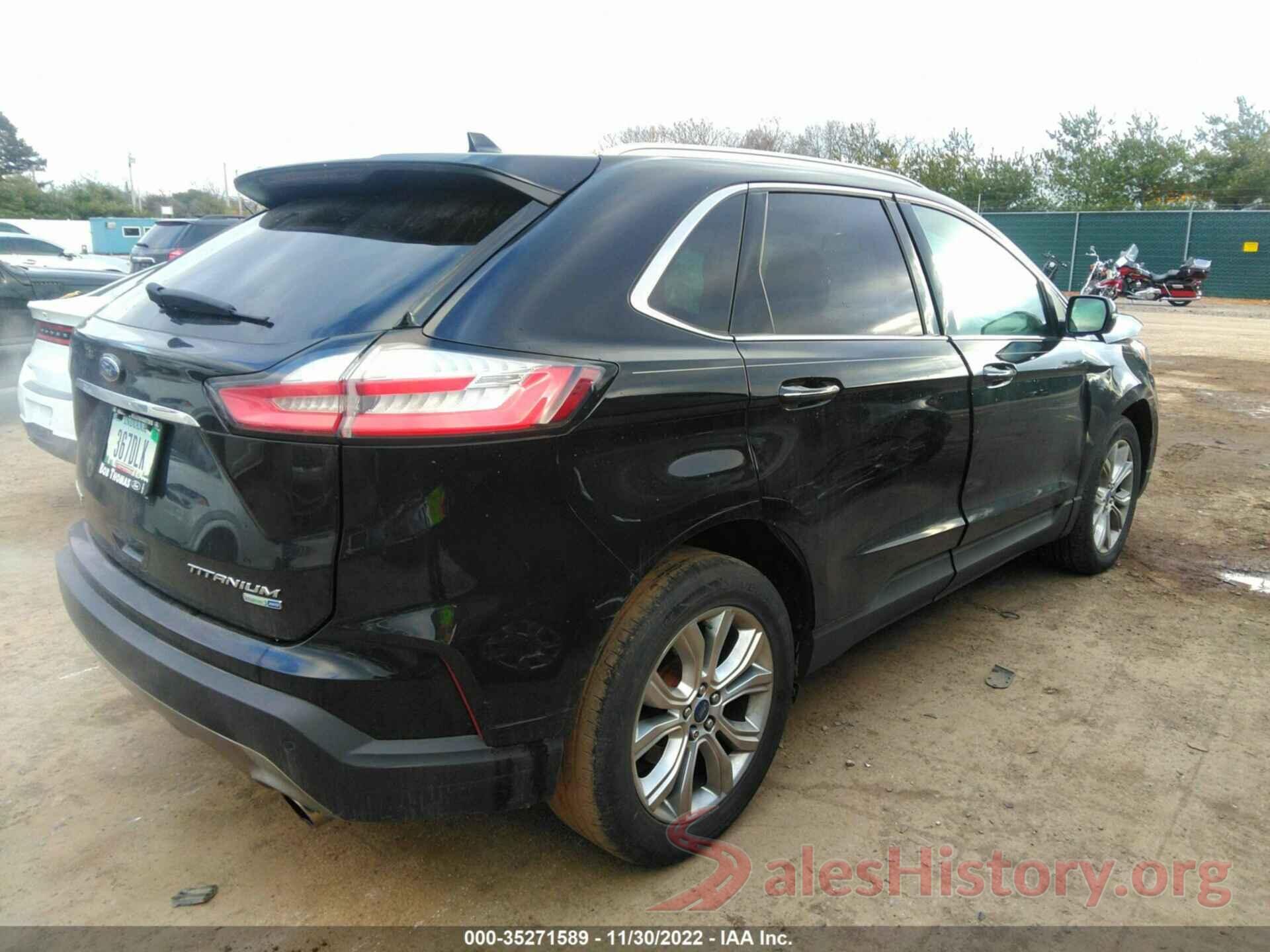 2FMPK4K98KBB10609 2019 FORD EDGE