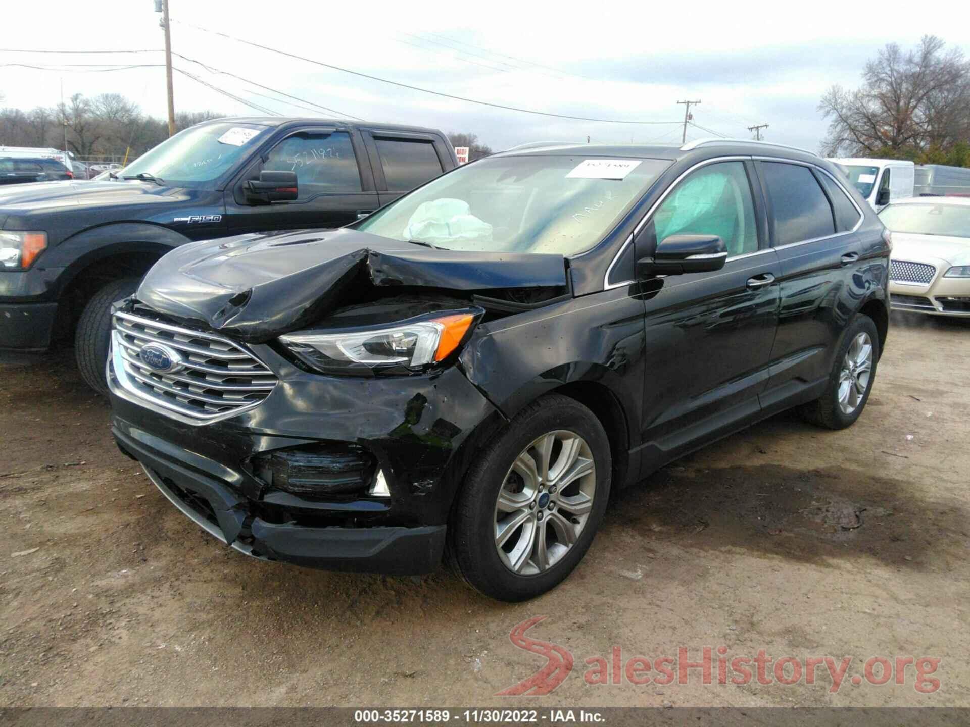 2FMPK4K98KBB10609 2019 FORD EDGE