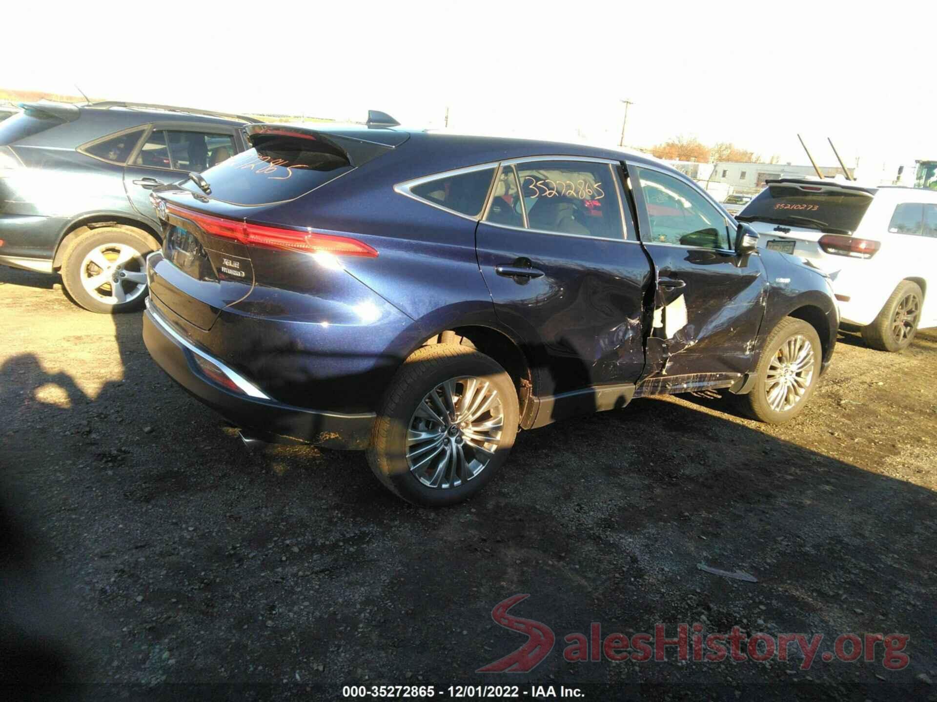 JTEAAAAH0MJ053871 2021 TOYOTA VENZA