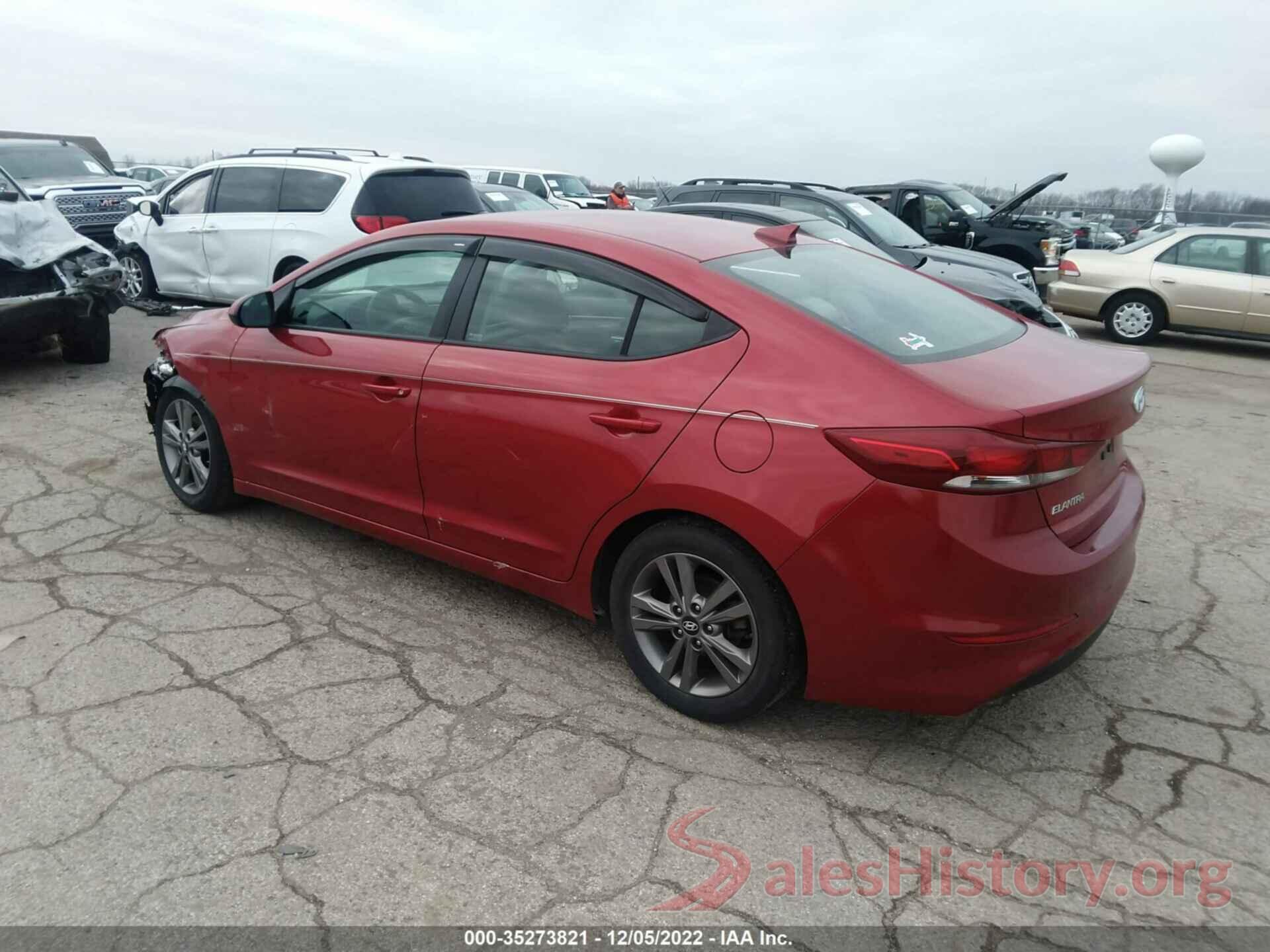 5NPD84LF3JH388993 2018 HYUNDAI ELANTRA