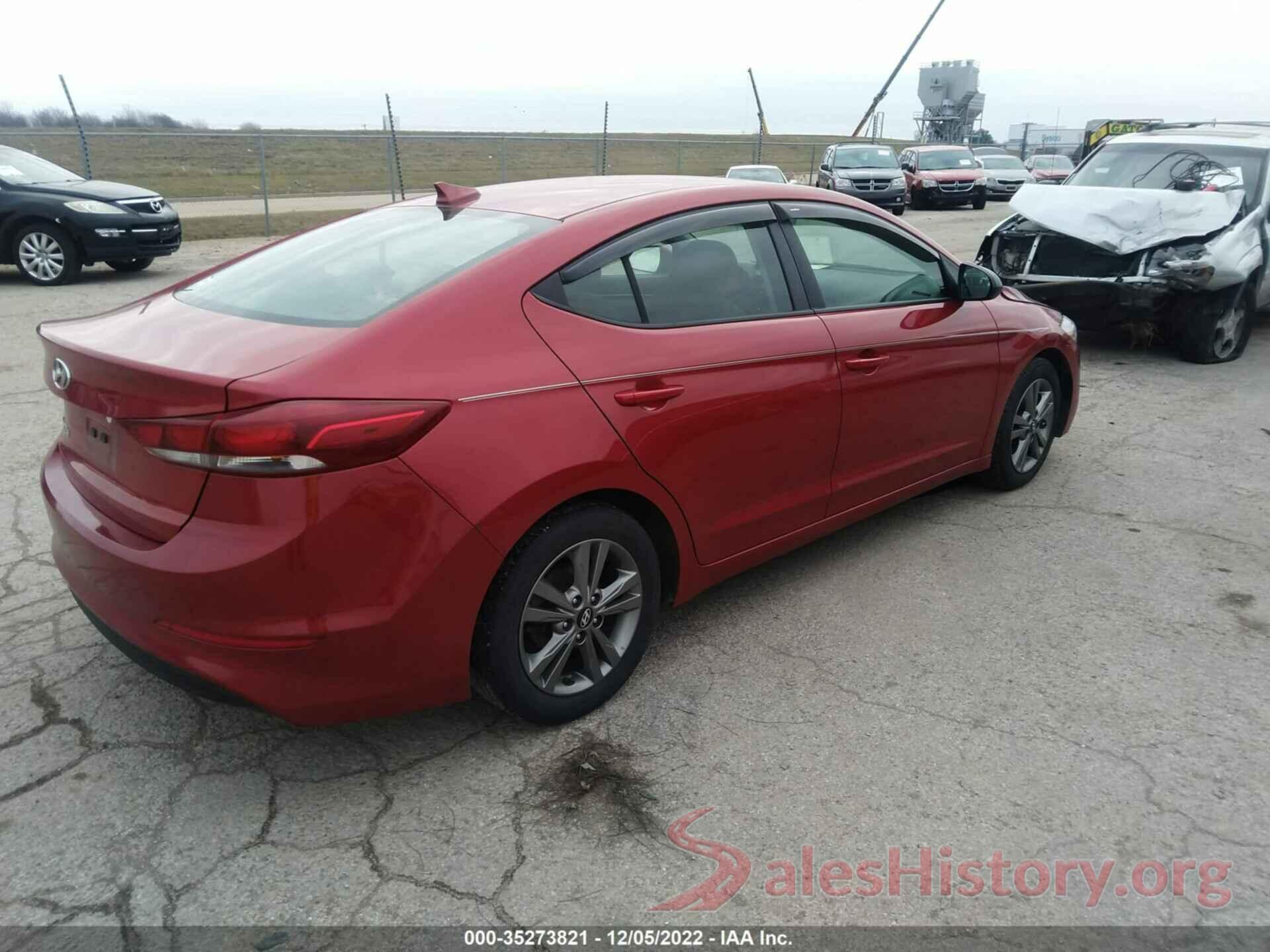 5NPD84LF3JH388993 2018 HYUNDAI ELANTRA