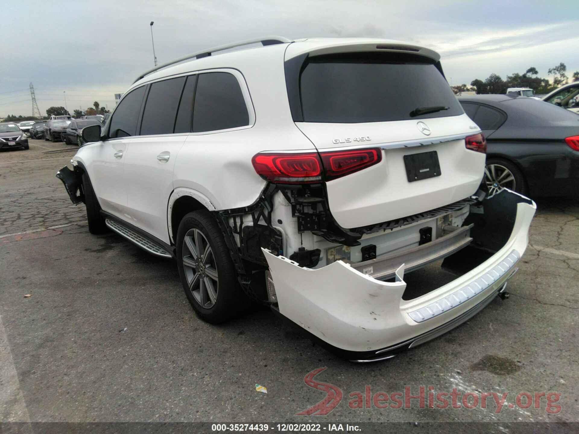 4JGFF5KE7LA213469 2020 MERCEDES-BENZ GLS