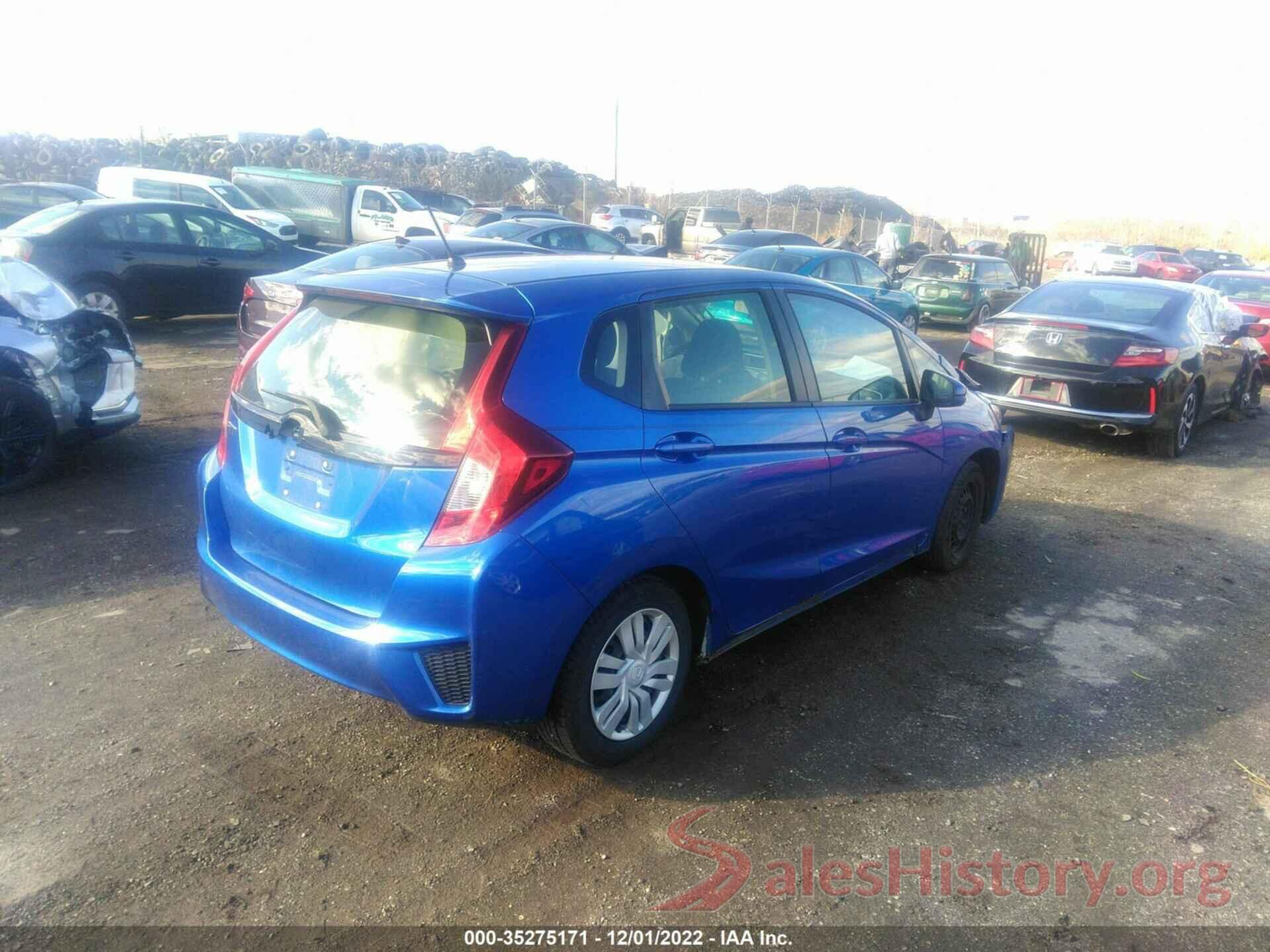 JHMGK5H55GS001499 2016 HONDA FIT