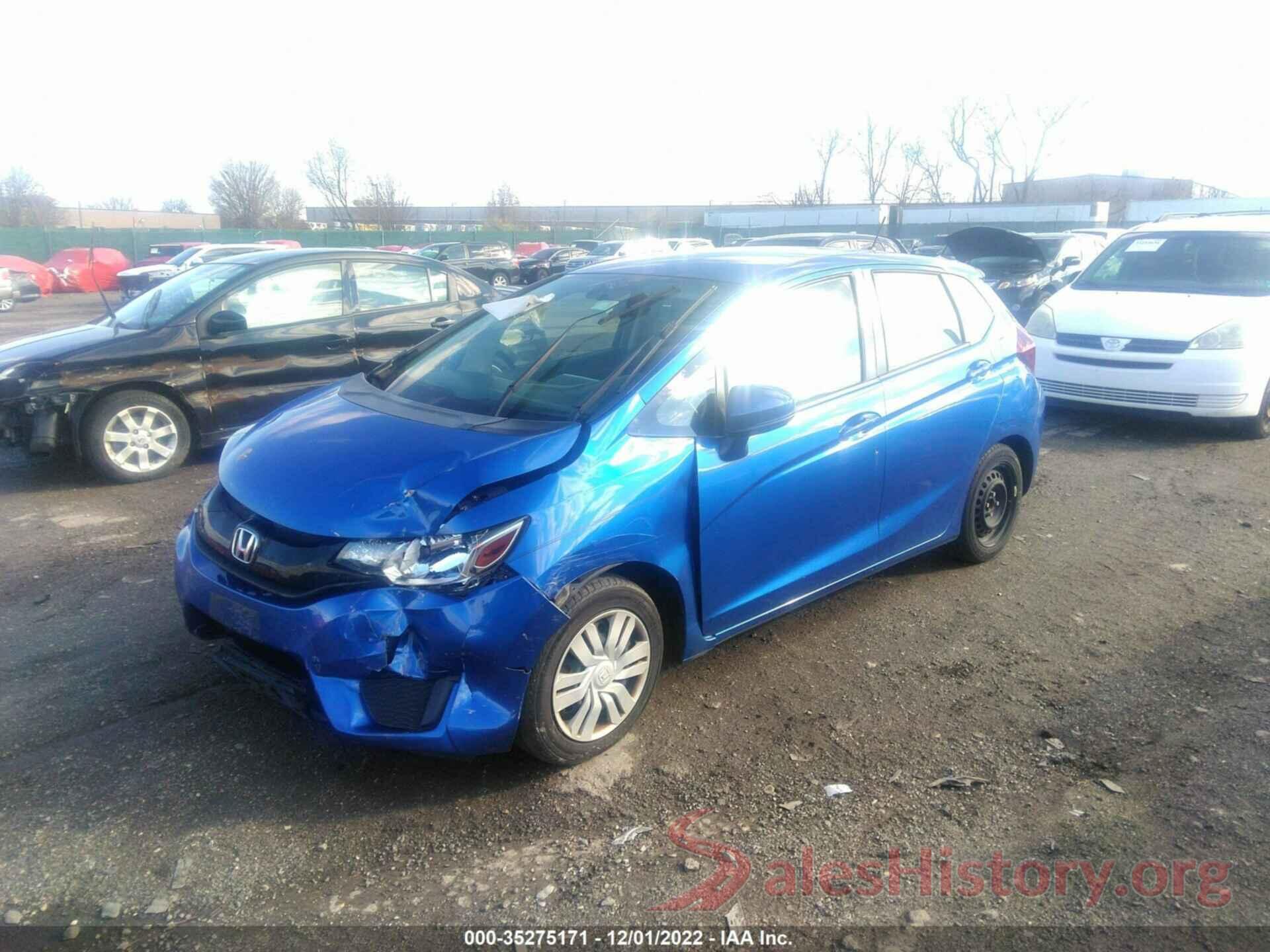 JHMGK5H55GS001499 2016 HONDA FIT