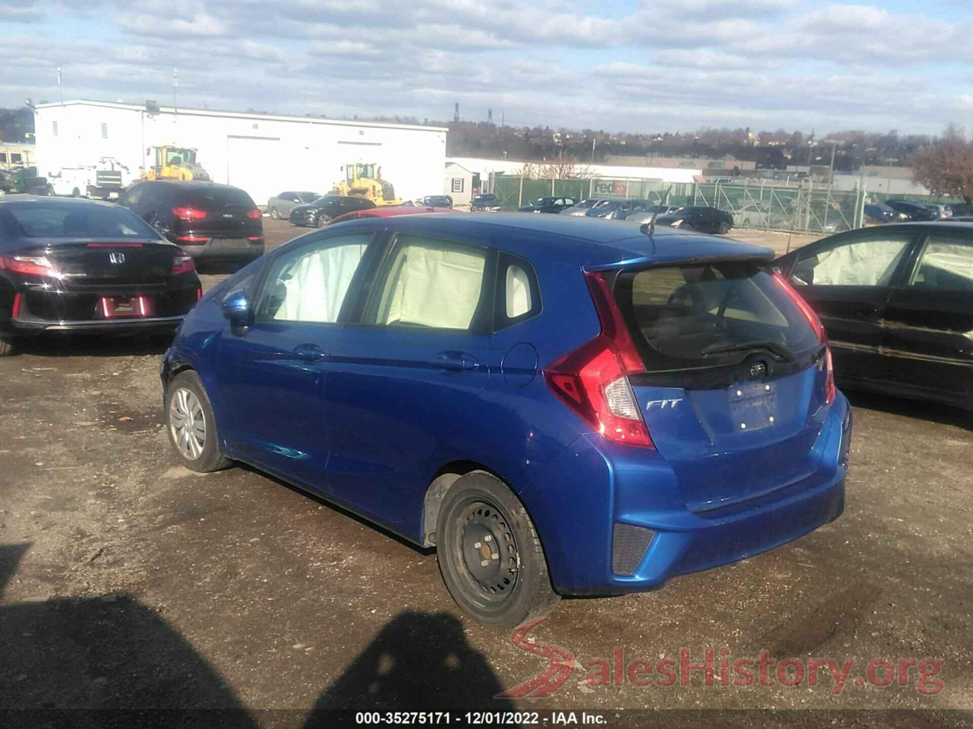 JHMGK5H55GS001499 2016 HONDA FIT