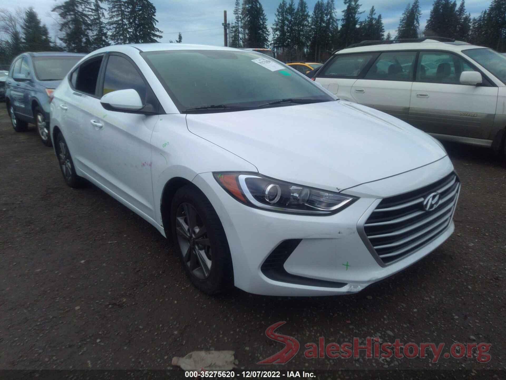 5NPD84LF0JH291766 2018 HYUNDAI ELANTRA