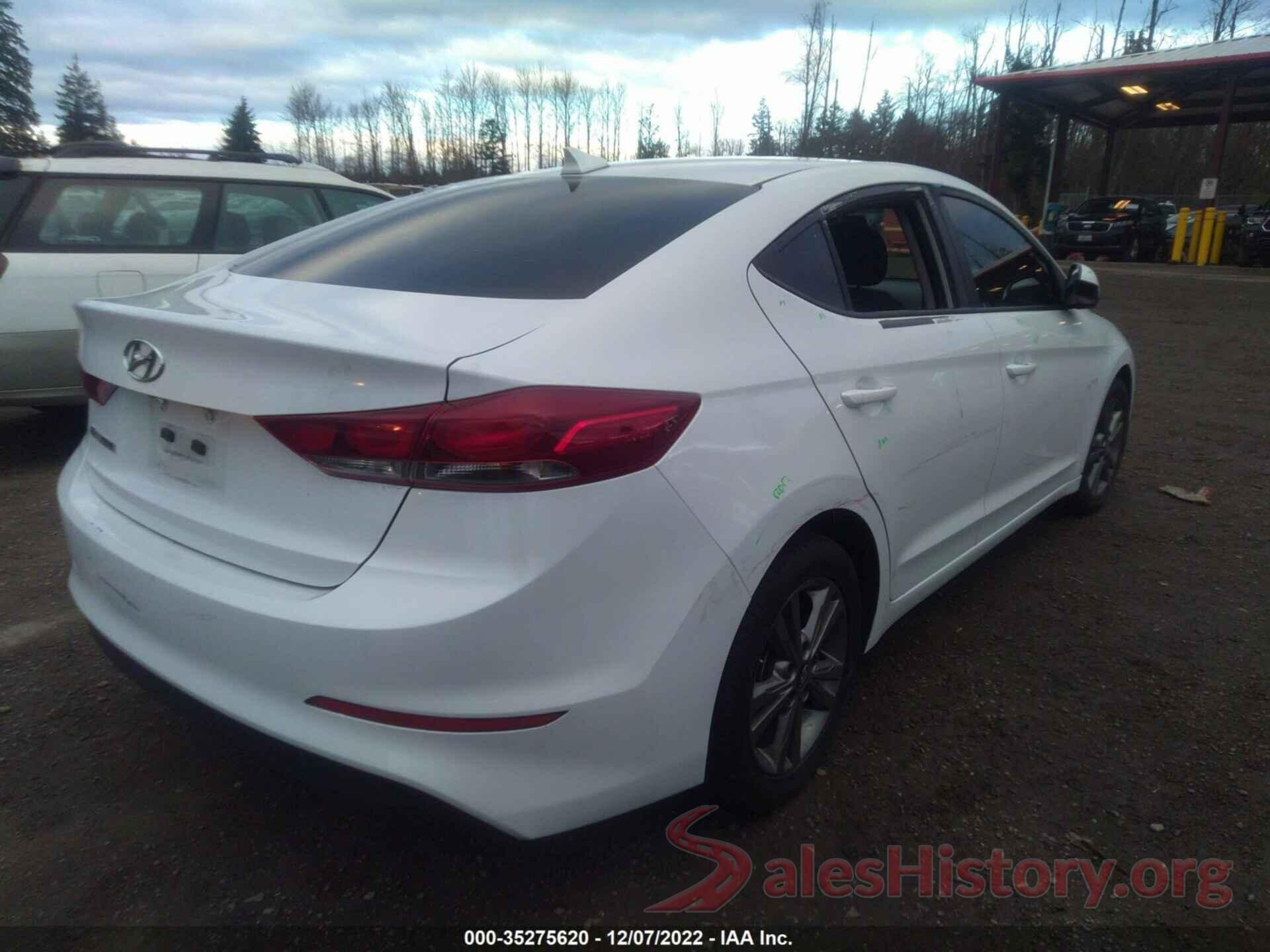 5NPD84LF0JH291766 2018 HYUNDAI ELANTRA