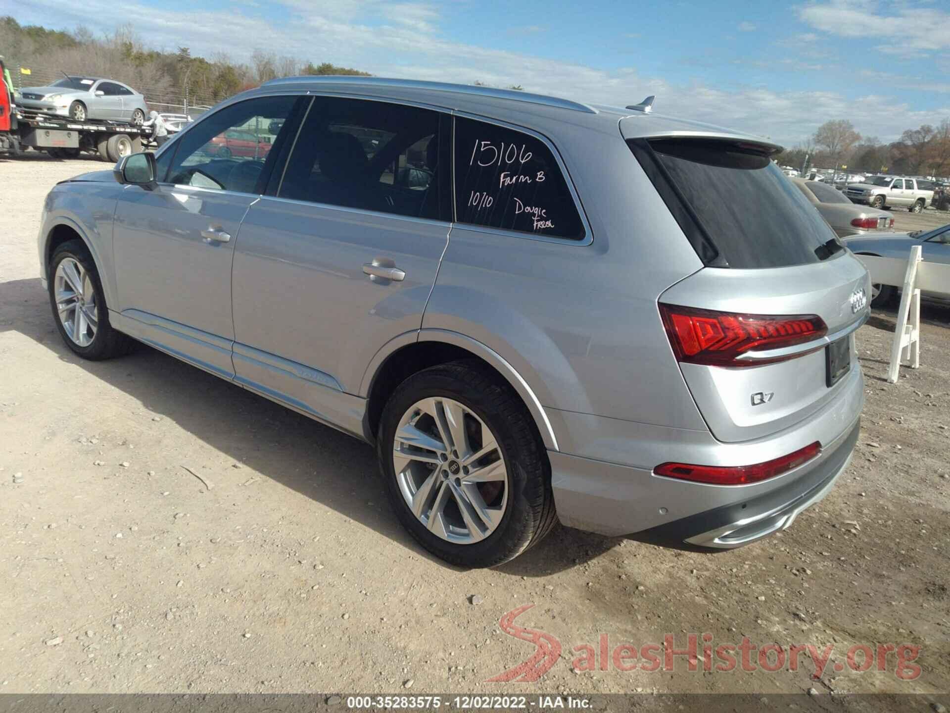 WA1LJAF77MD030870 2021 AUDI Q7