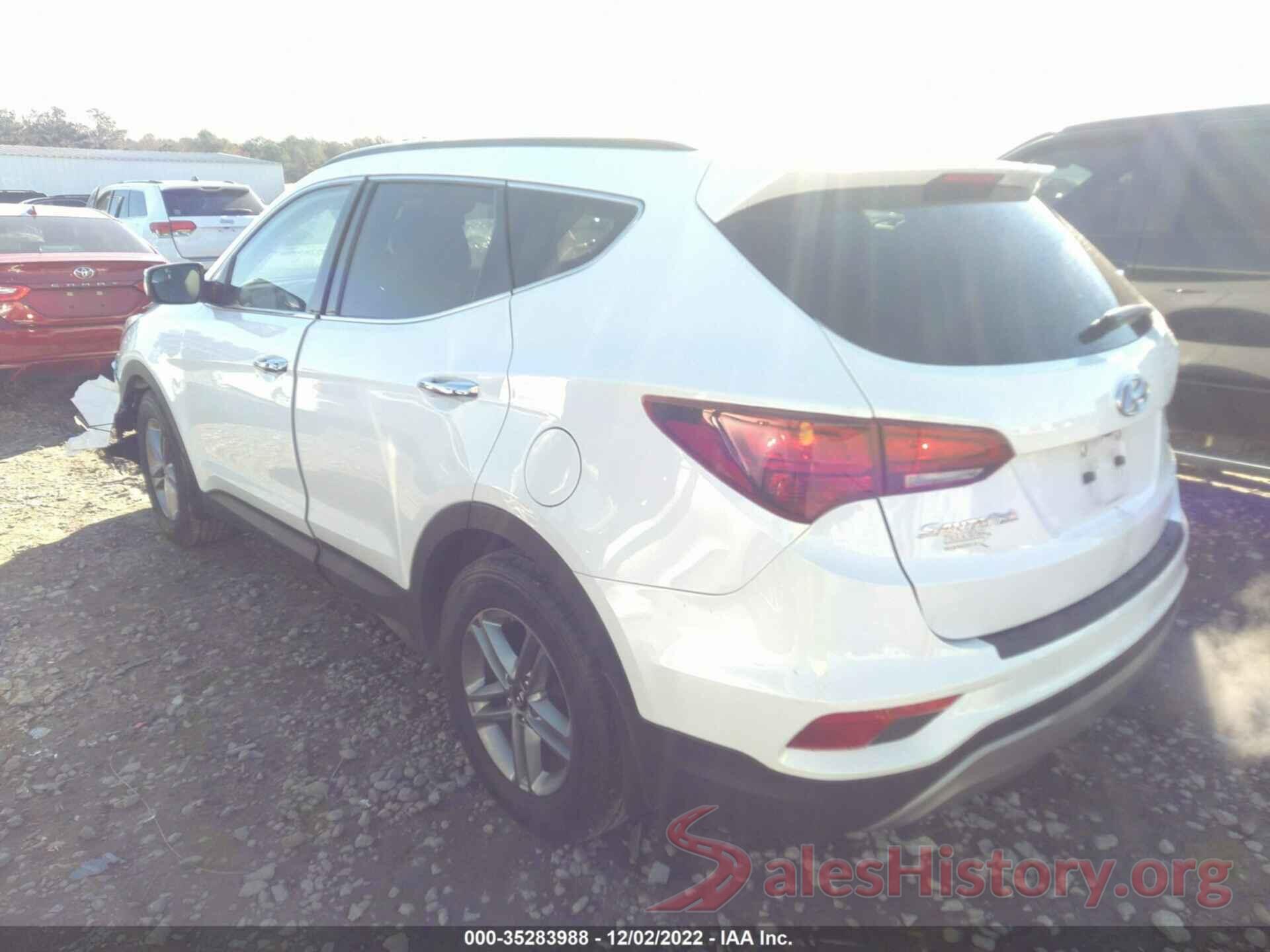 5NMZU3LB8JH075007 2018 HYUNDAI SANTA FE SPORT