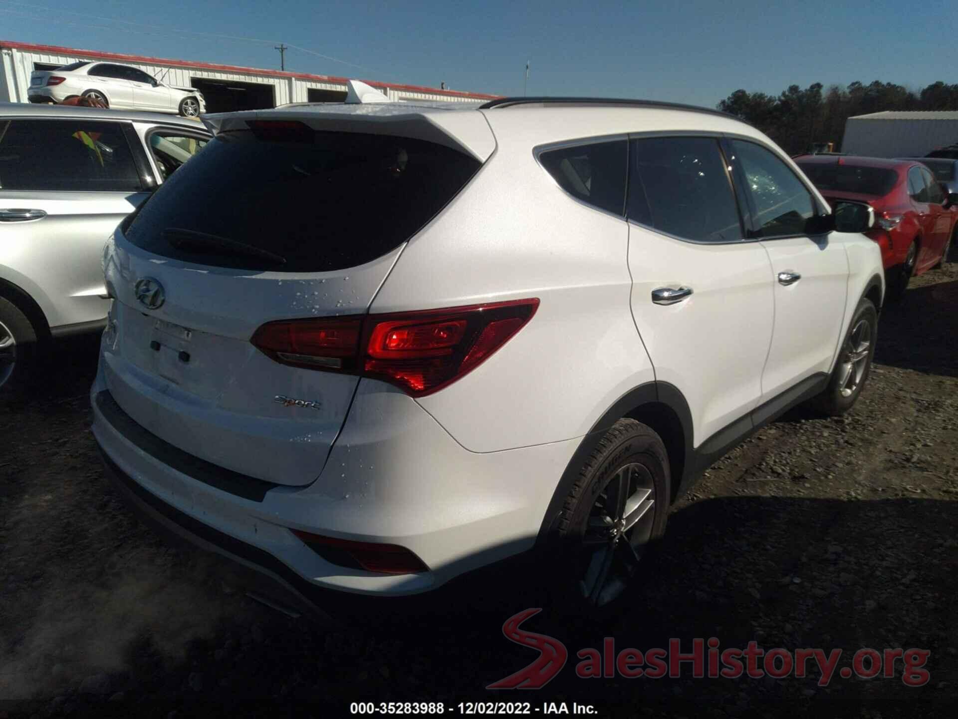 5NMZU3LB8JH075007 2018 HYUNDAI SANTA FE SPORT