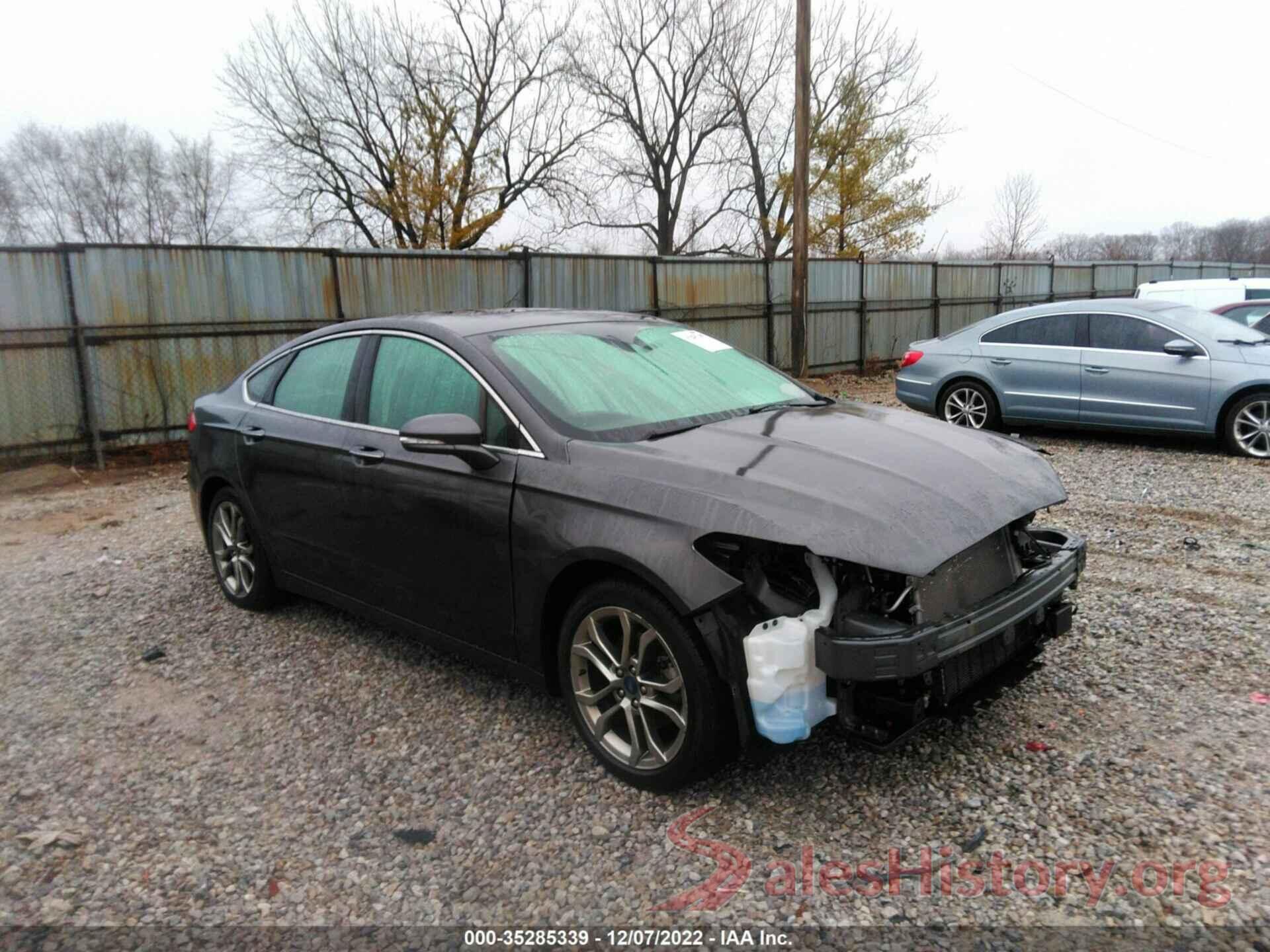 3FA6P0CD0KR249296 2019 FORD FUSION