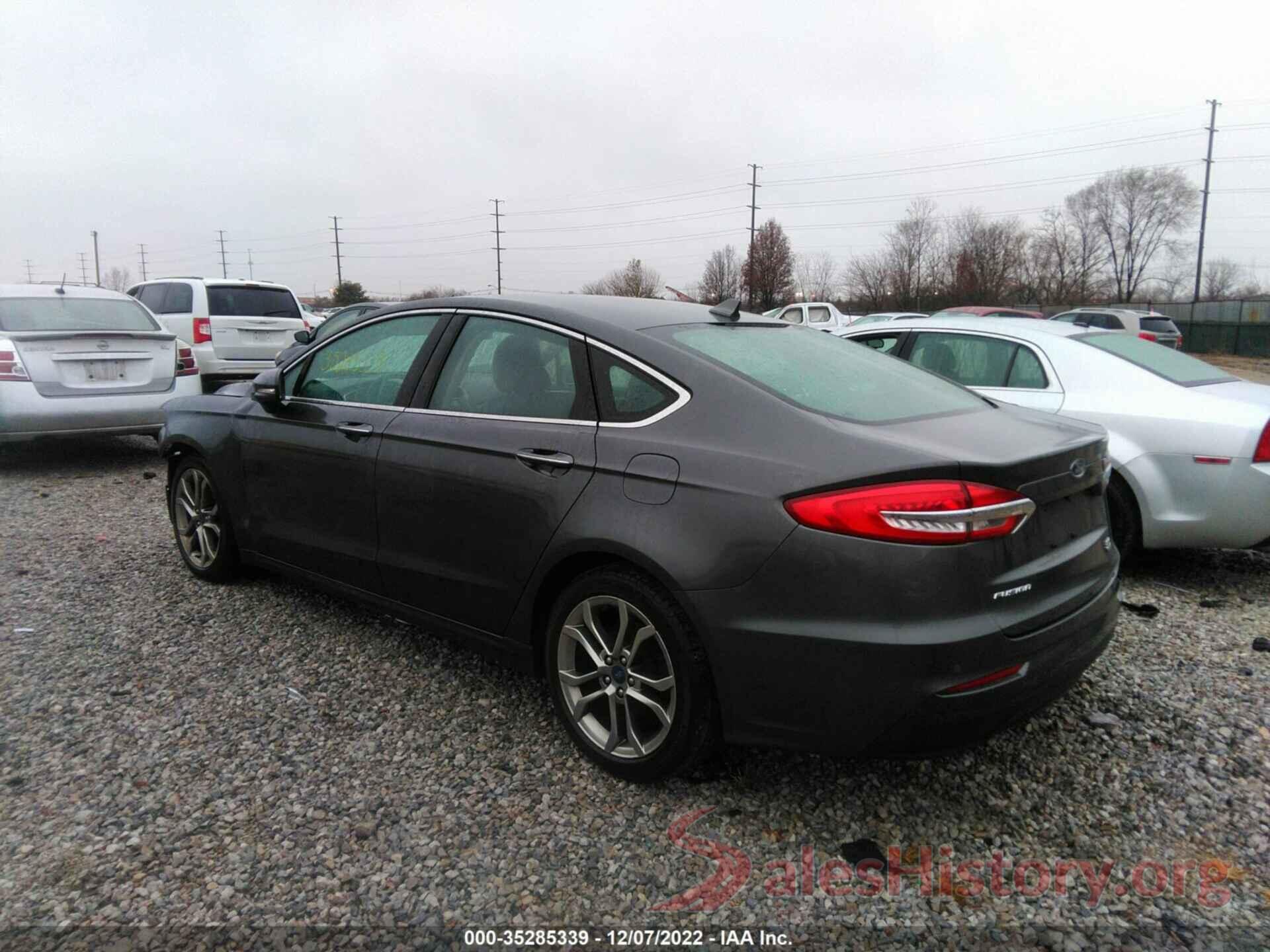 3FA6P0CD0KR249296 2019 FORD FUSION