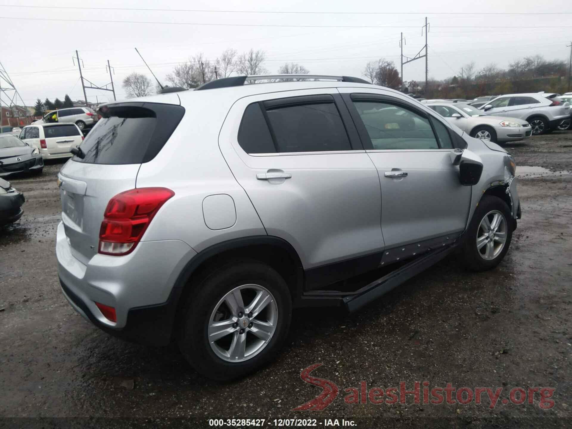 KL7CJPSB2KB838357 2019 CHEVROLET TRAX