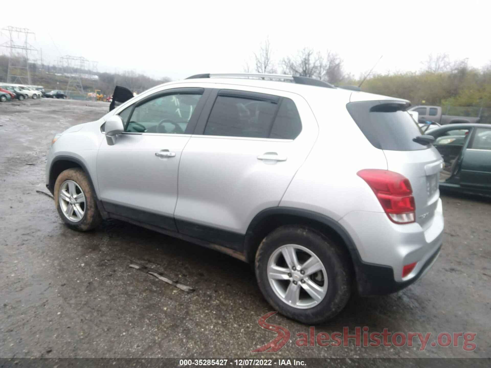 KL7CJPSB2KB838357 2019 CHEVROLET TRAX