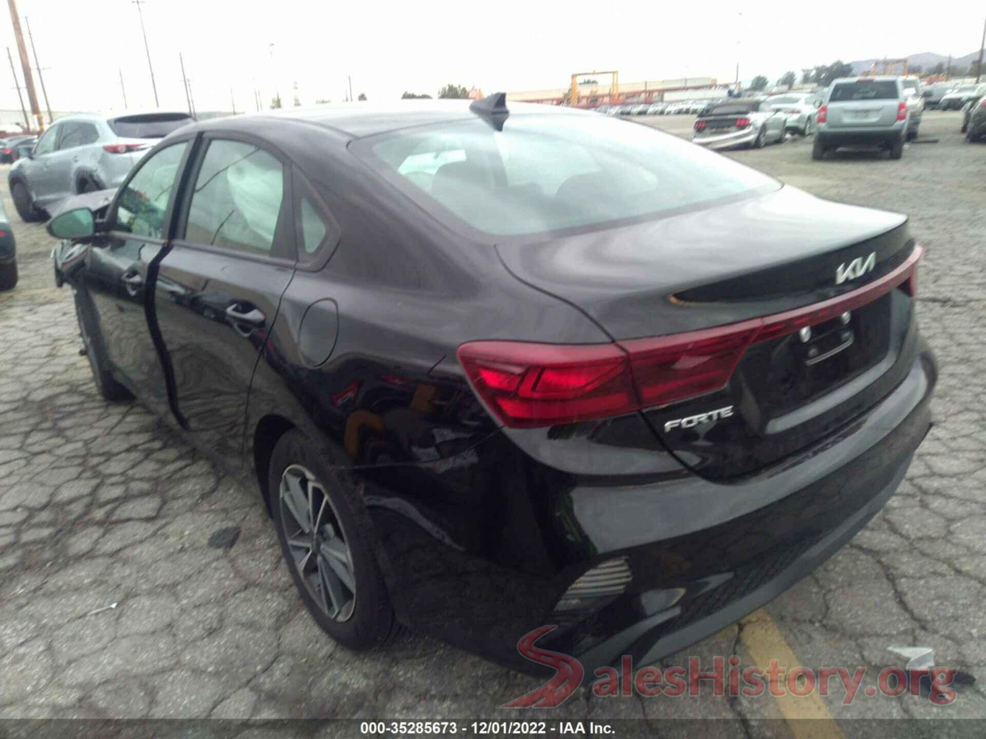 3KPF24AD8NE503528 2022 KIA FORTE