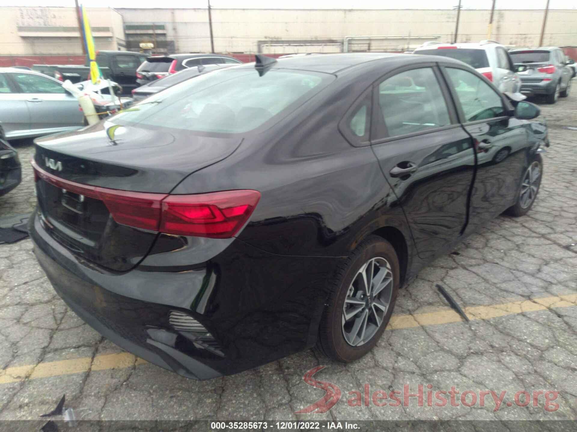 3KPF24AD8NE503528 2022 KIA FORTE