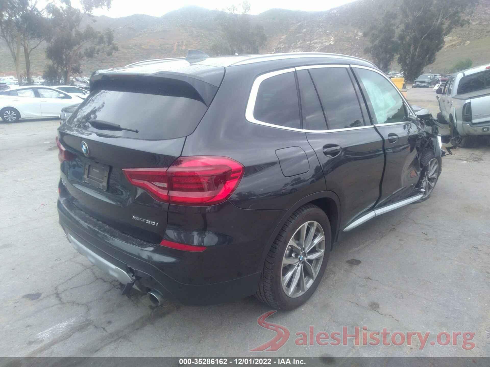 5UXTR9C51KLR05216 2019 BMW X3