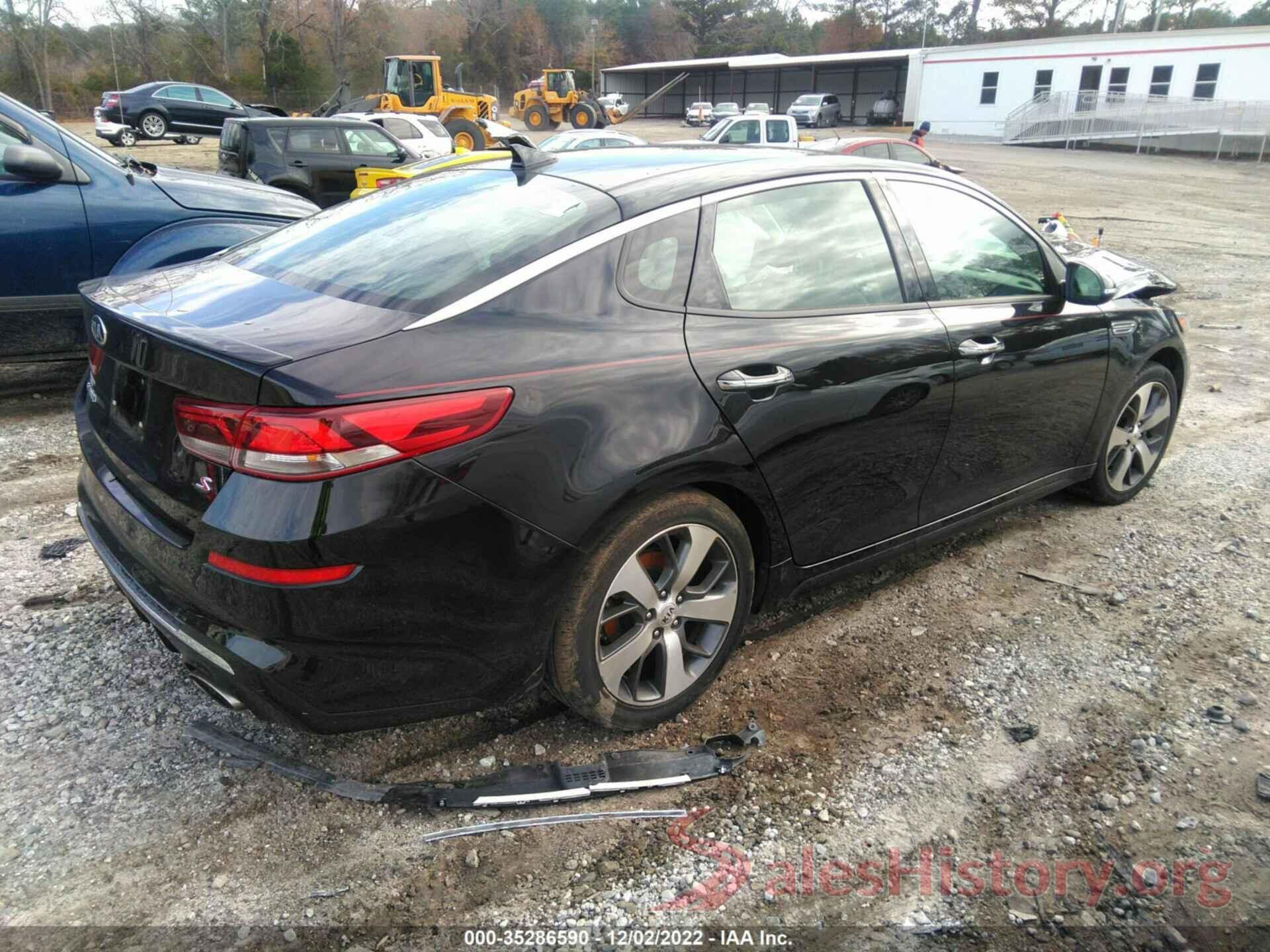 5XXGT4L34KG349764 2019 KIA OPTIMA