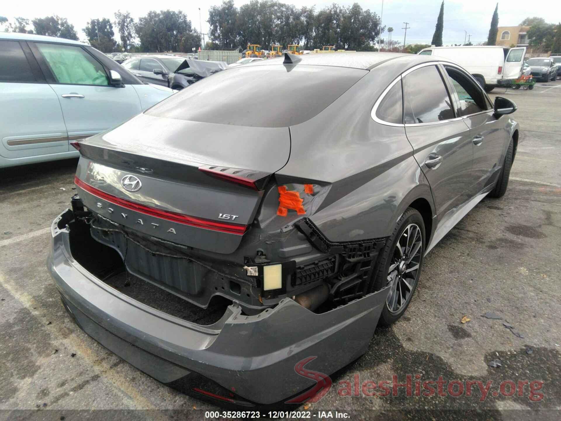 5NPEJ4J29LH004467 2020 HYUNDAI SONATA