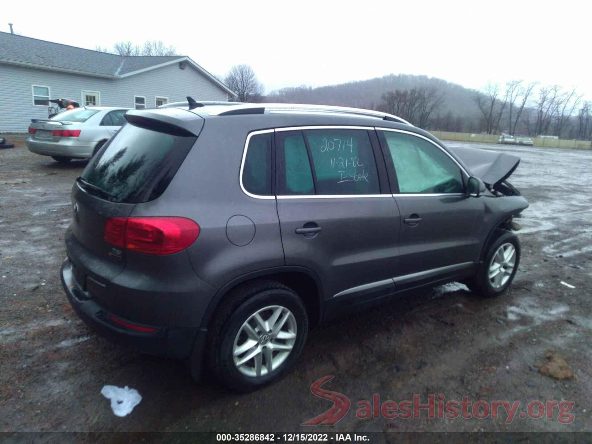 WVGBV7AXXGW608111 2016 VOLKSWAGEN TIGUAN