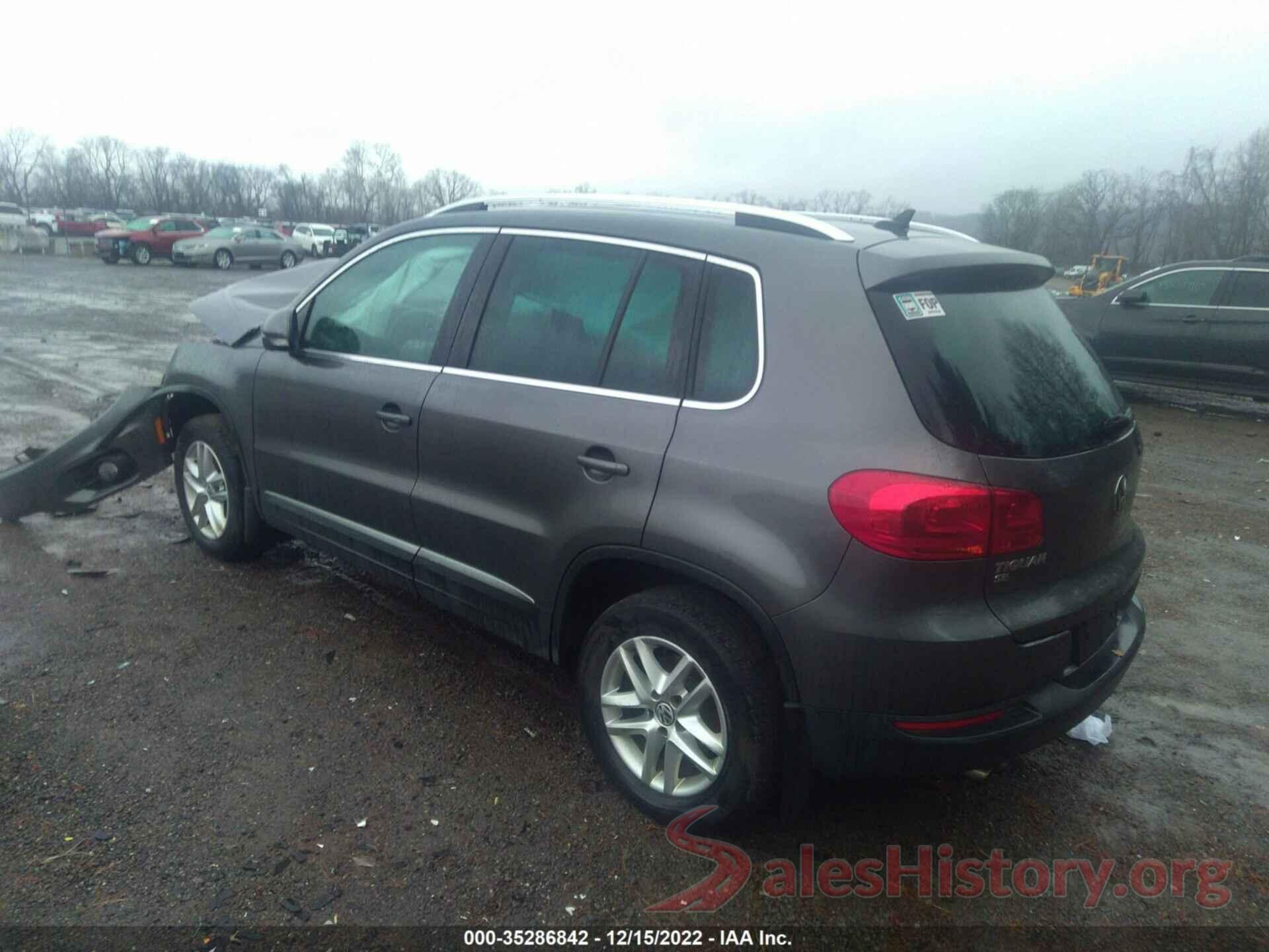 WVGBV7AXXGW608111 2016 VOLKSWAGEN TIGUAN