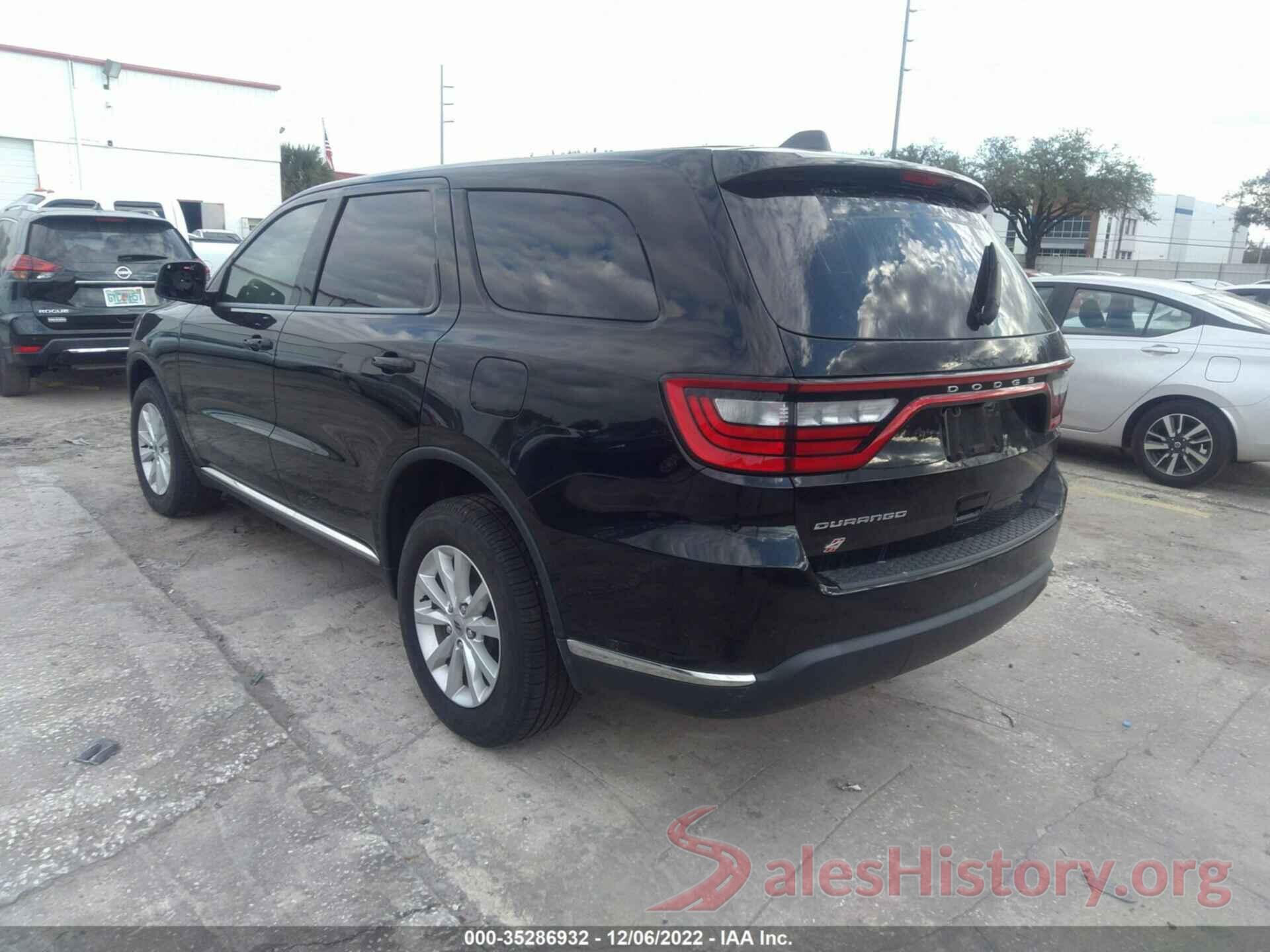 1C4RDJAG5LC283642 2020 DODGE DURANGO