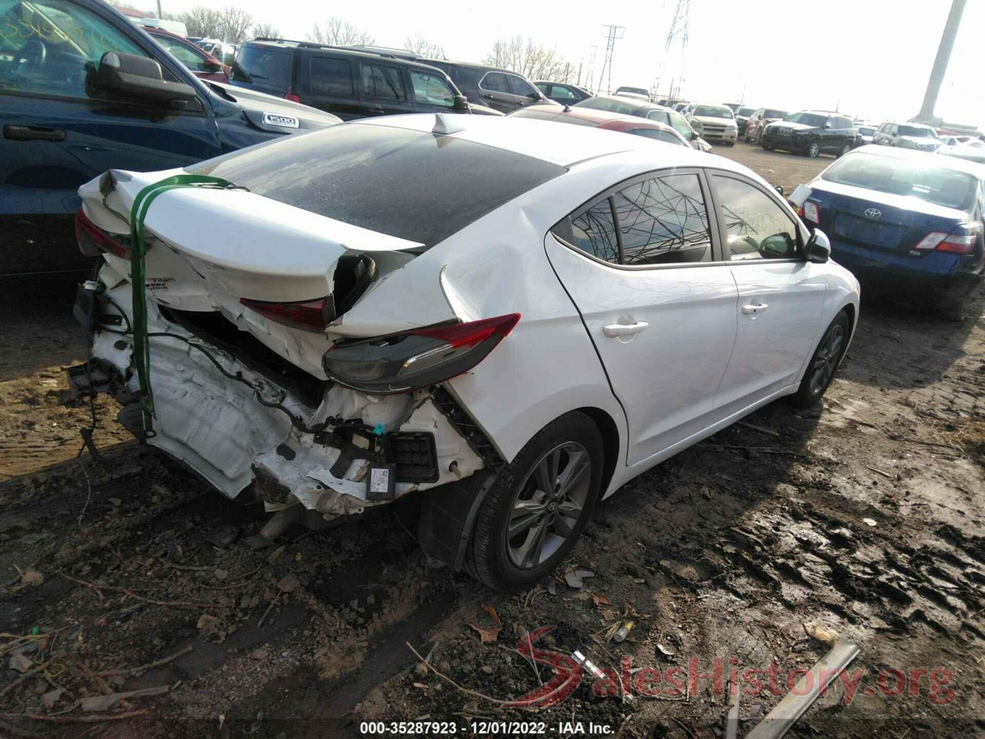 5NPD84LF7JH323533 2018 HYUNDAI ELANTRA