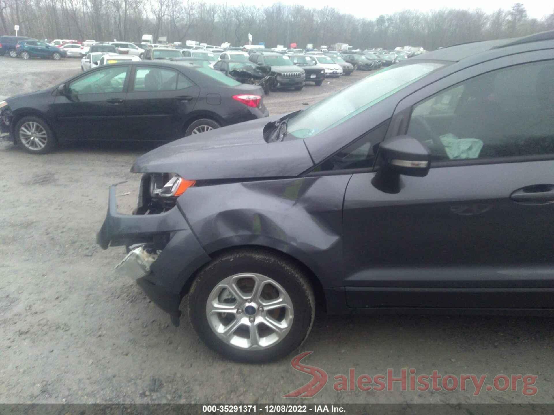 MAJ3S2GE1KC302327 2019 FORD ECOSPORT