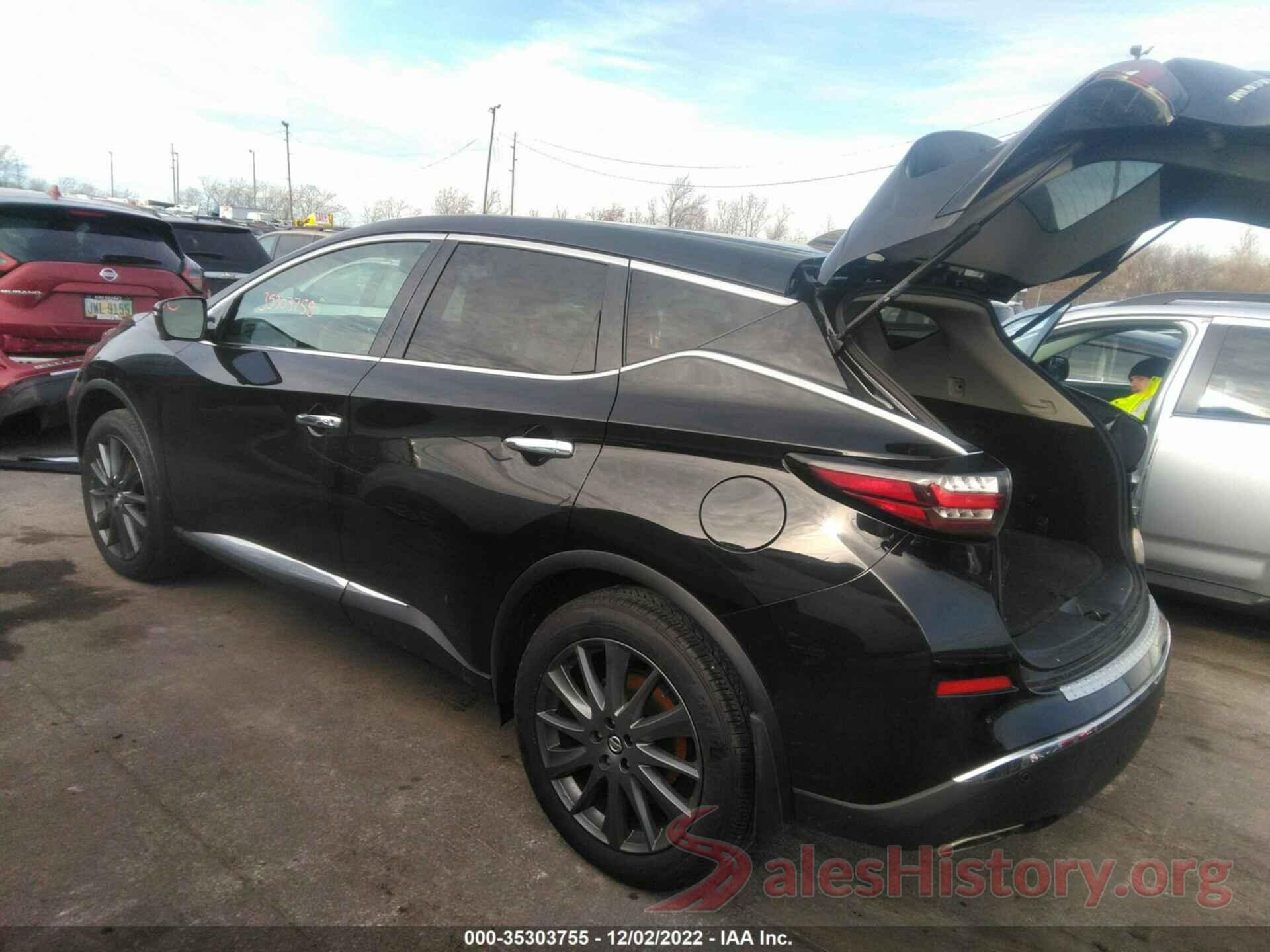 5N1AZ2BS3MC140208 2021 NISSAN MURANO