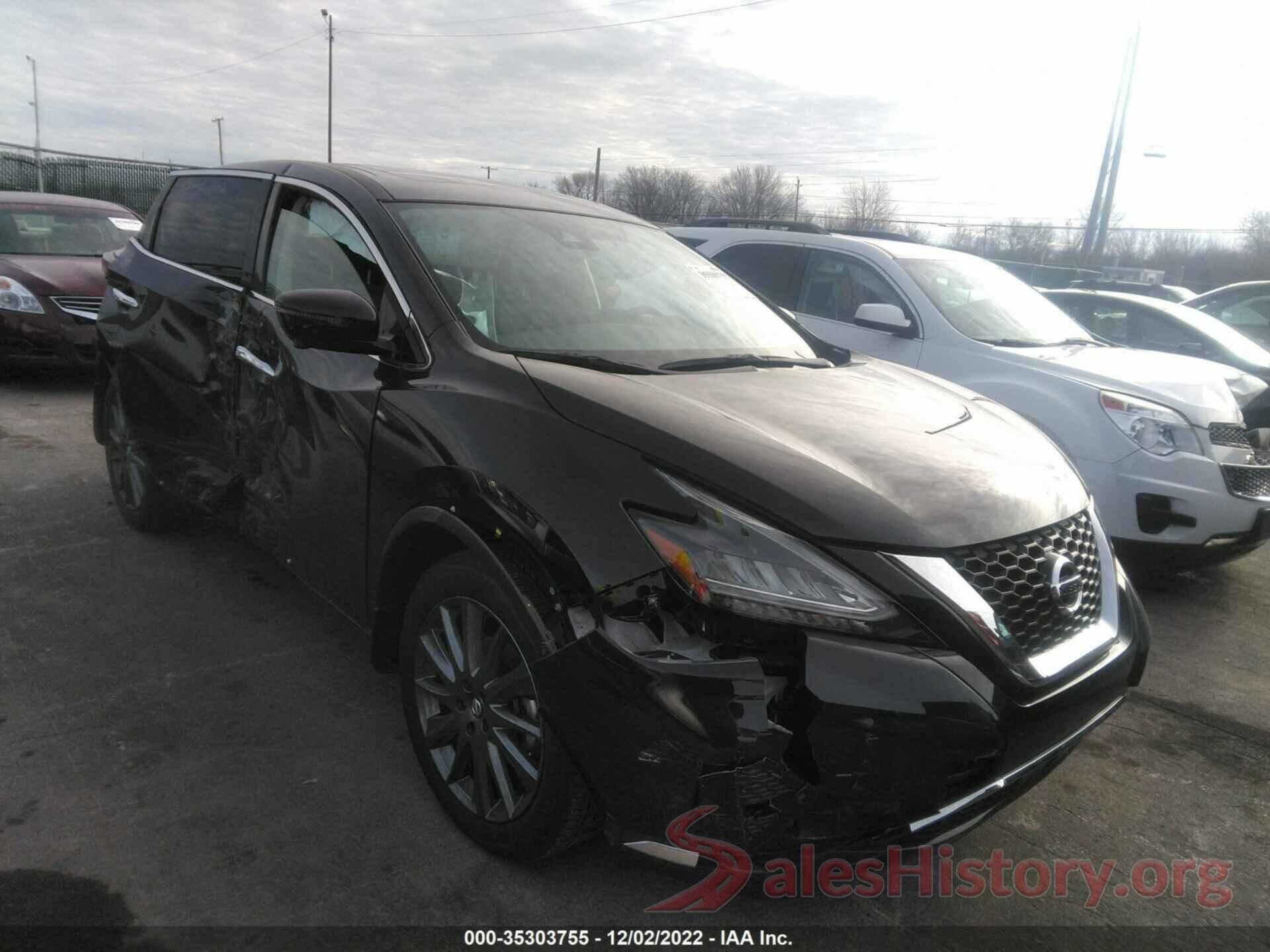 5N1AZ2BS3MC140208 2021 NISSAN MURANO