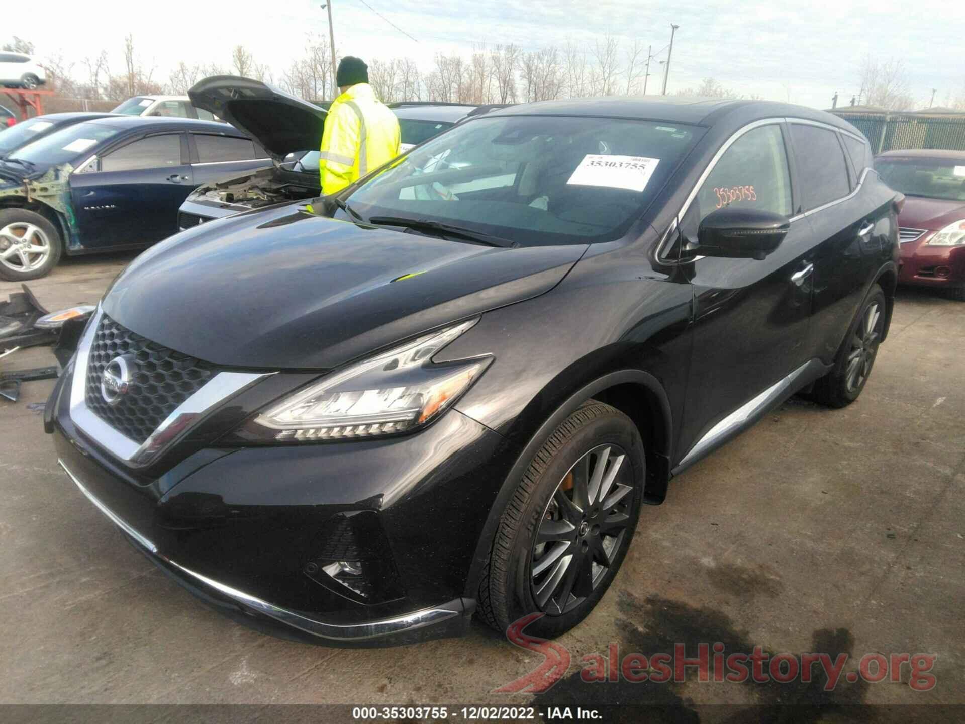 5N1AZ2BS3MC140208 2021 NISSAN MURANO