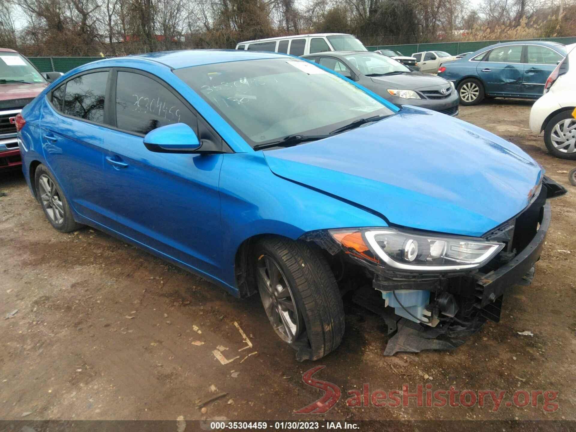 KMHD84LF9HU383258 2017 HYUNDAI ELANTRA