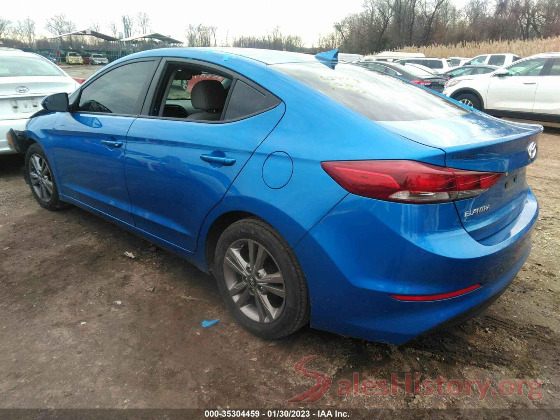 KMHD84LF9HU383258 2017 HYUNDAI ELANTRA