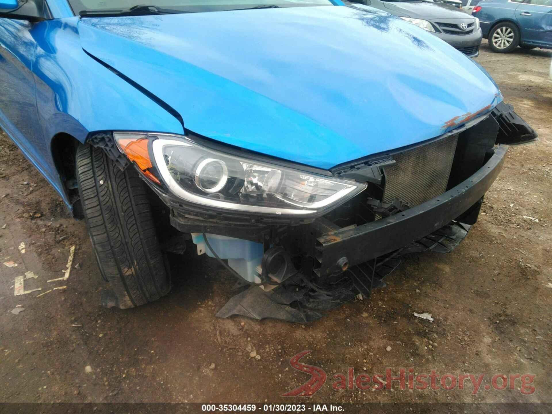 KMHD84LF9HU383258 2017 HYUNDAI ELANTRA