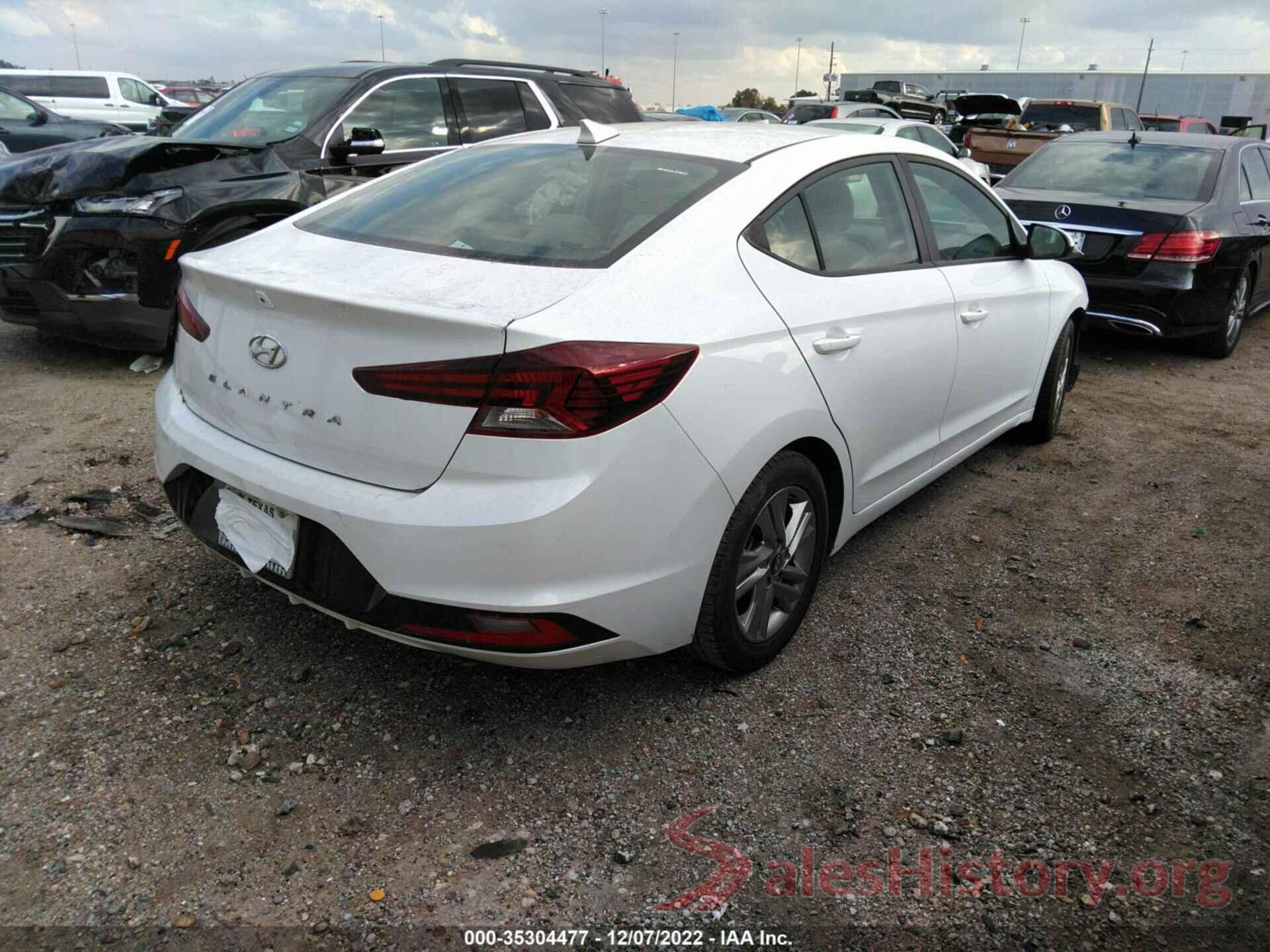 5NPD84LFXKH459009 2019 HYUNDAI ELANTRA